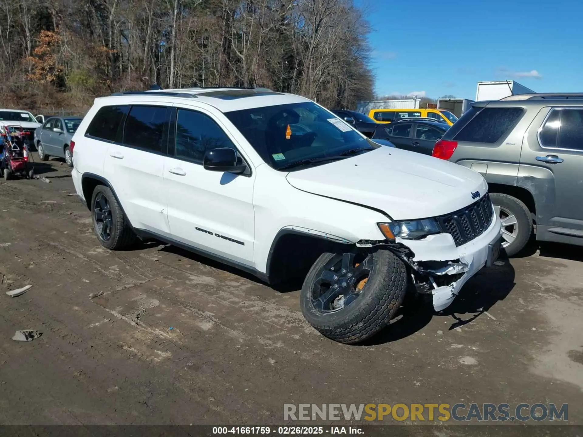 1 Photograph of a damaged car 1C4RJFAG6KC641920 JEEP GRAND CHEROKEE 2019