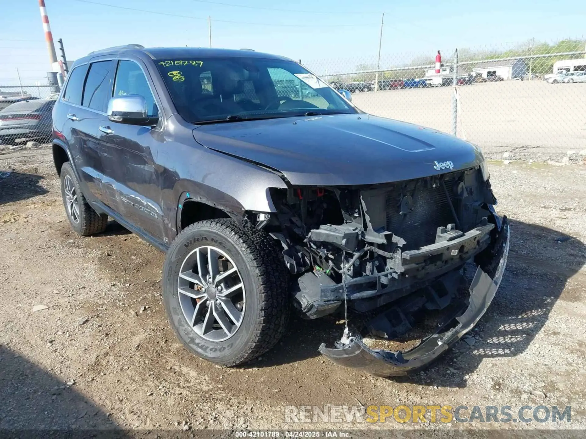 6 Фотография поврежденного автомобиля 1C4RJFBG0KC741154 JEEP GRAND CHEROKEE 2019