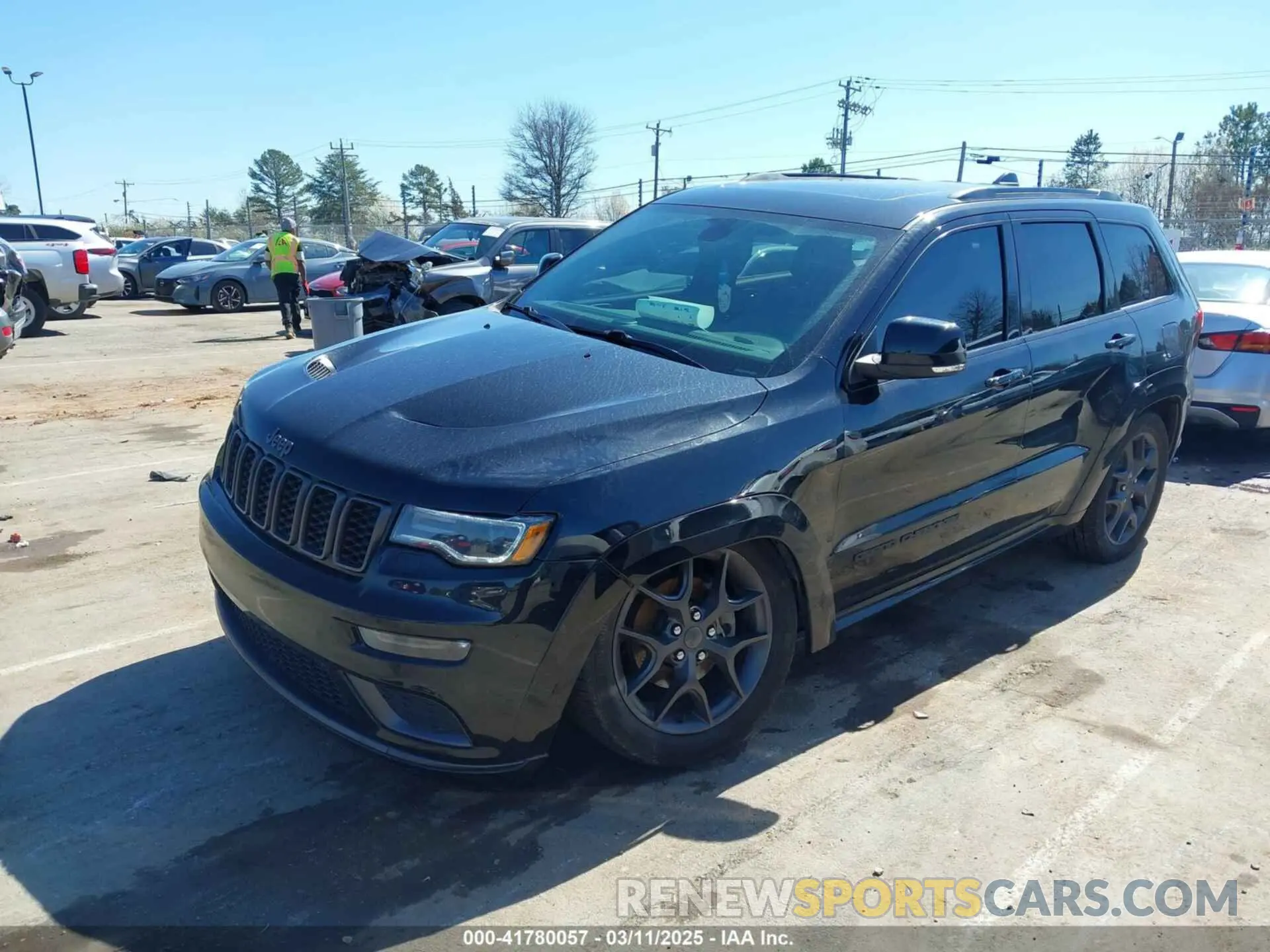 2 Photograph of a damaged car 1C4RJFBG2KC666974 JEEP GRAND CHEROKEE 2019