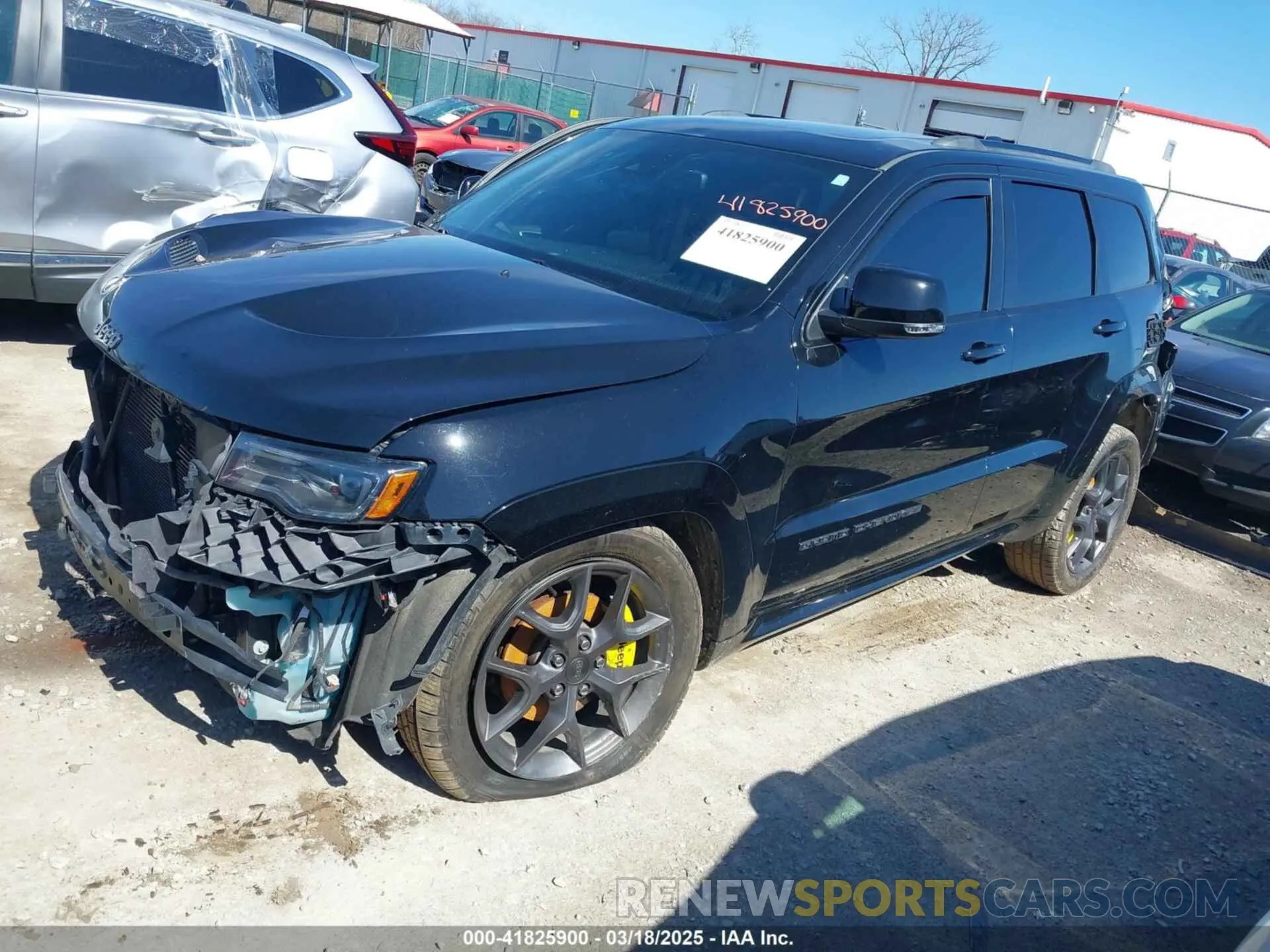 2 Photograph of a damaged car 1C4RJFBG5KC635749 JEEP GRAND CHEROKEE 2019