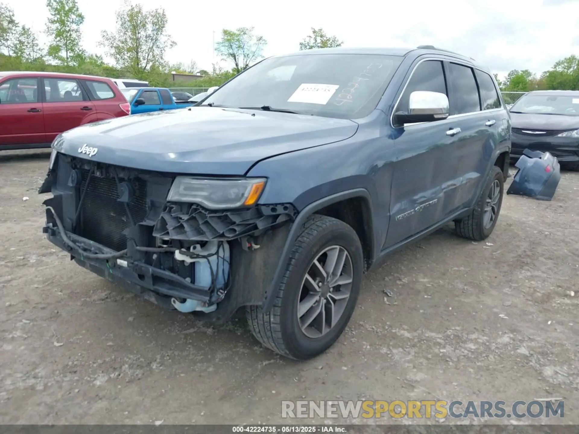 2 Photograph of a damaged car 1C4RJFBG9KC799523 JEEP GRAND CHEROKEE 2019