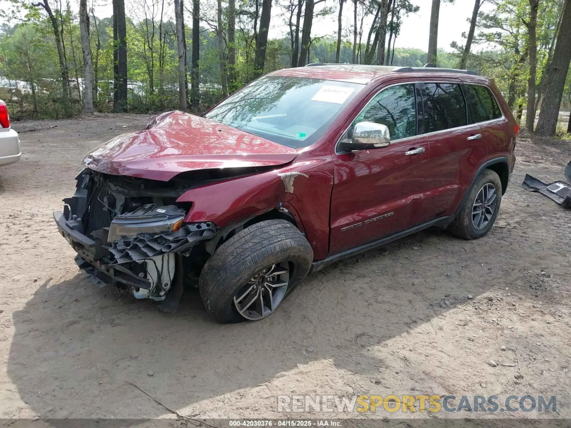 2 Фотография поврежденного автомобиля 1C4RJFBGXKC627307 JEEP GRAND CHEROKEE 2019