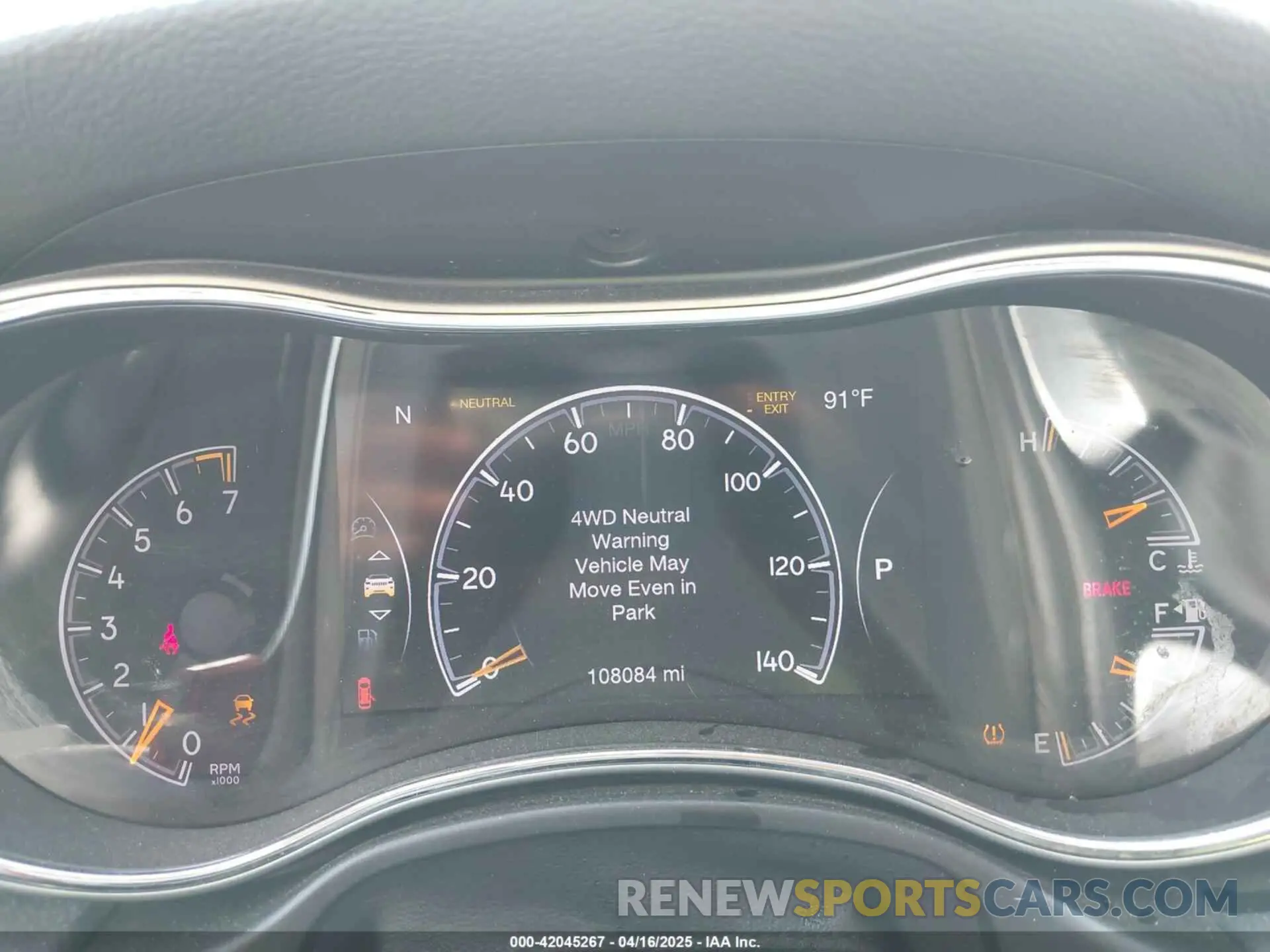 7 Photograph of a damaged car 1C4RJFLG3KC771909 JEEP GRAND CHEROKEE 2019