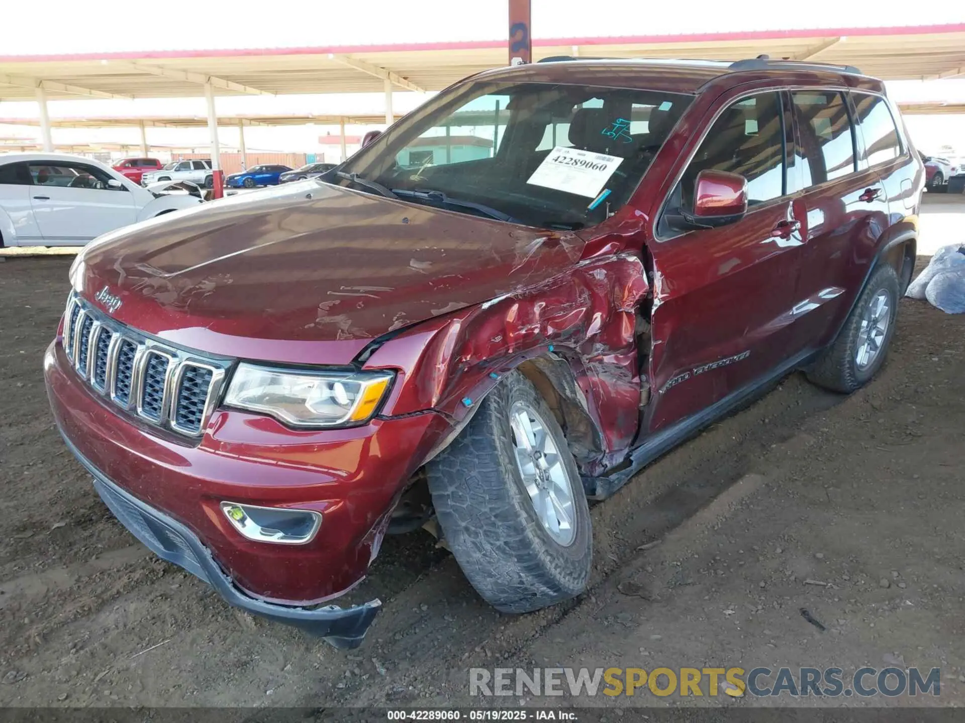 2 Фотография поврежденного автомобиля 1C4RJEAG2LC202337 JEEP GRAND CHEROKEE 2020