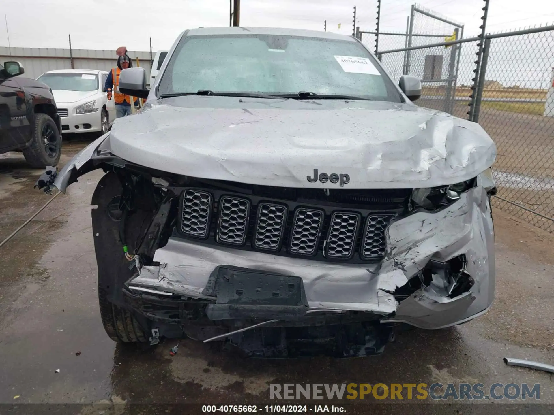 6 Photograph of a damaged car 1C4RJEAG2LC392060 JEEP GRAND CHEROKEE 2020