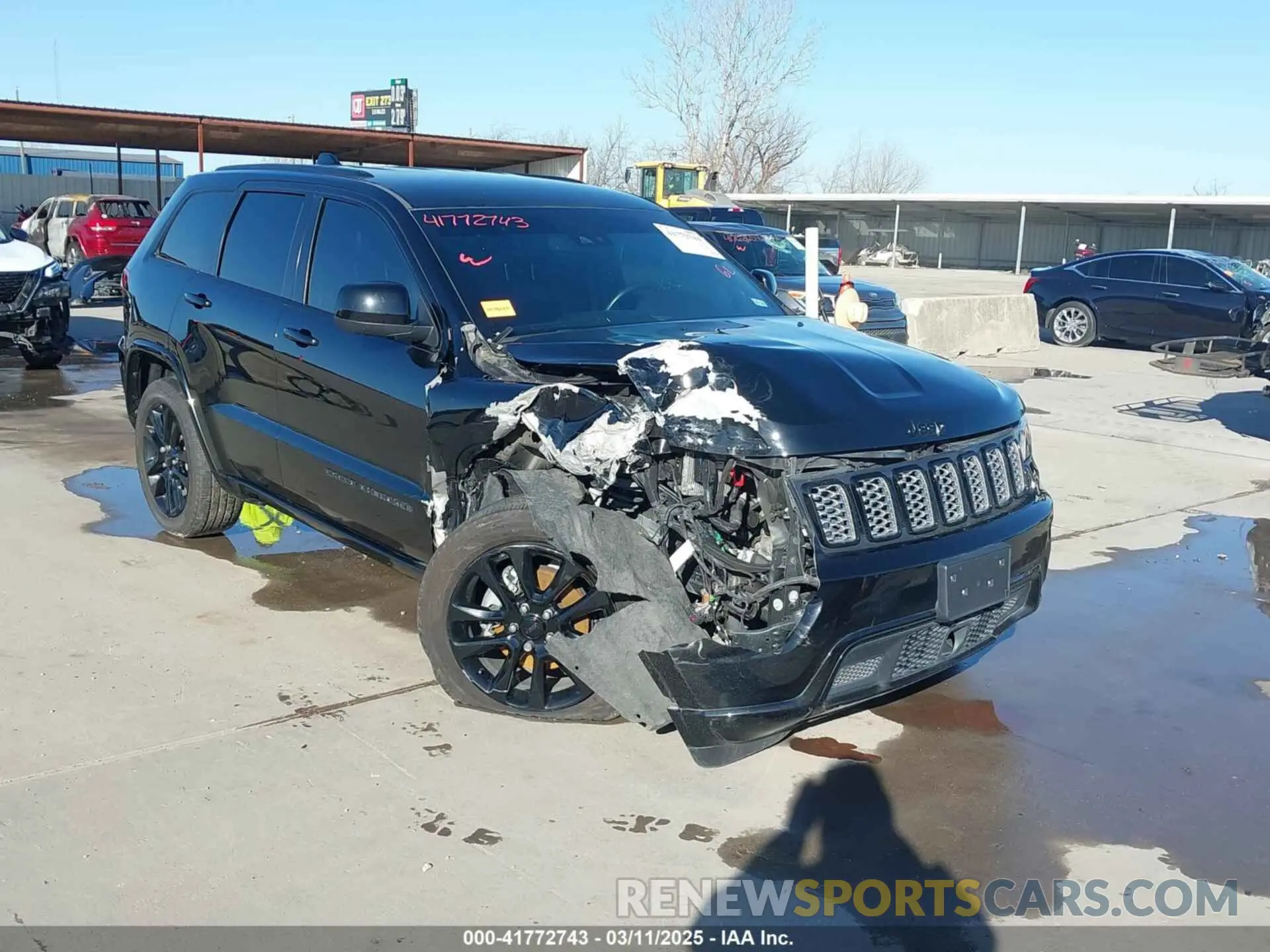 1 Фотография поврежденного автомобиля 1C4RJEAG2LC392639 JEEP GRAND CHEROKEE 2020