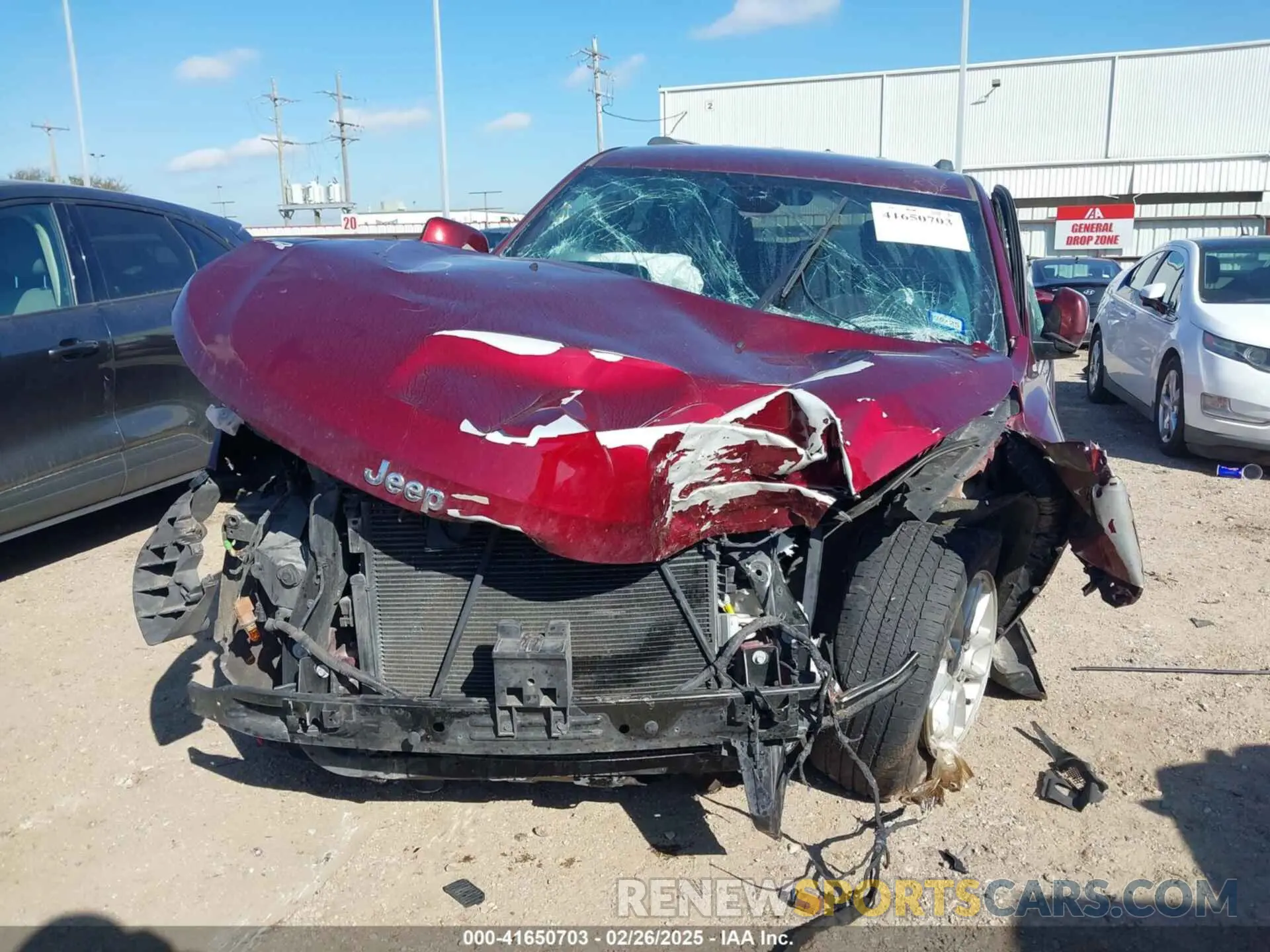 6 Photograph of a damaged car 1C4RJEAG5LC278442 JEEP GRAND CHEROKEE 2020