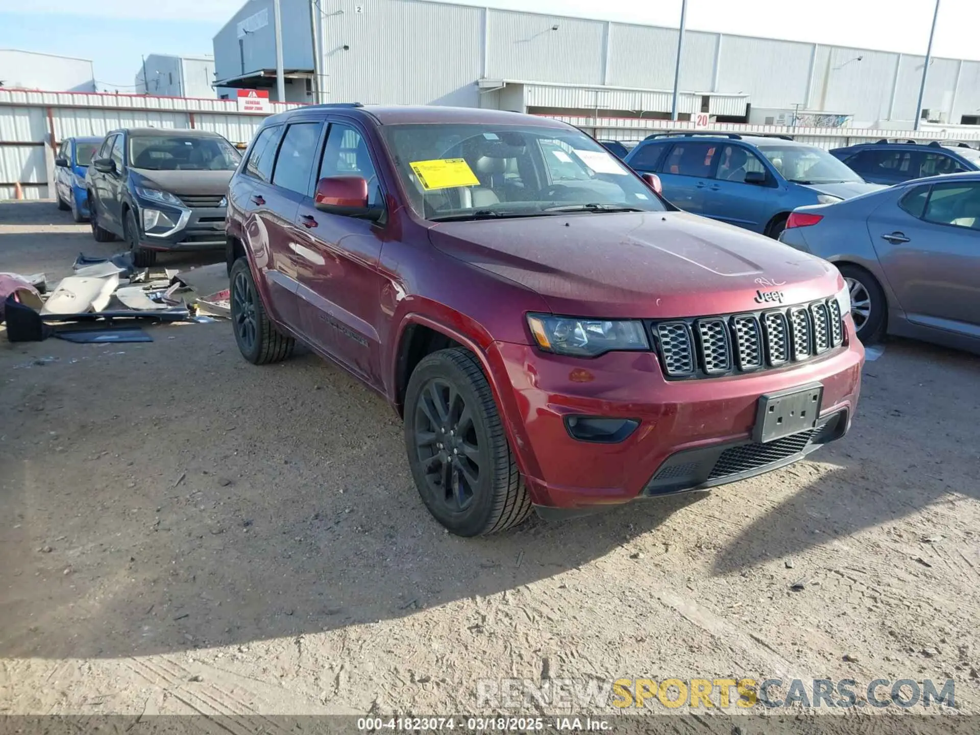 1 Фотография поврежденного автомобиля 1C4RJEAG9LC329215 JEEP GRAND CHEROKEE 2020