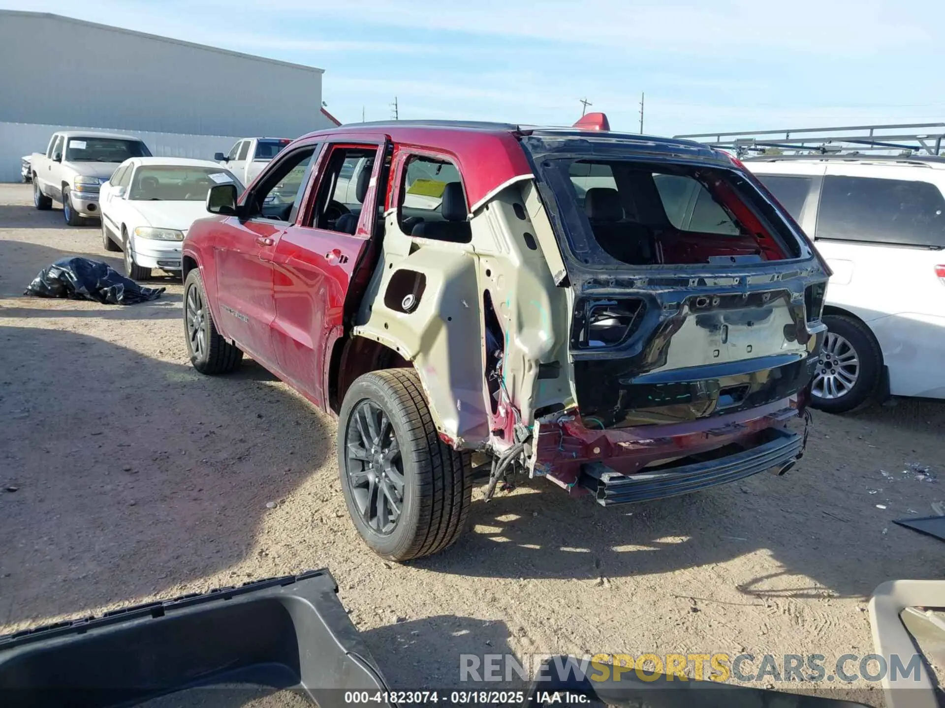 3 Фотография поврежденного автомобиля 1C4RJEAG9LC329215 JEEP GRAND CHEROKEE 2020