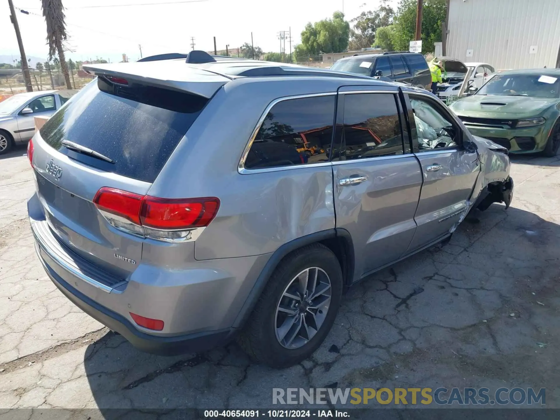 4 Фотография поврежденного автомобиля 1C4RJEBG2LC202014 JEEP GRAND CHEROKEE 2020