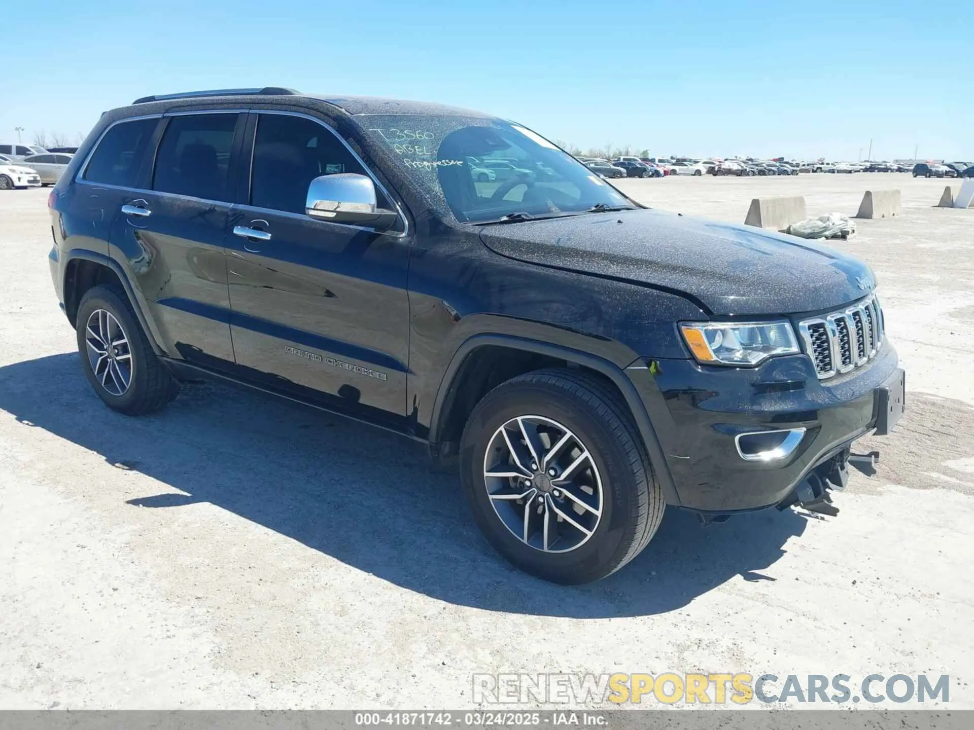 1 Photograph of a damaged car 1C4RJEBG6LC430209 JEEP GRAND CHEROKEE 2020