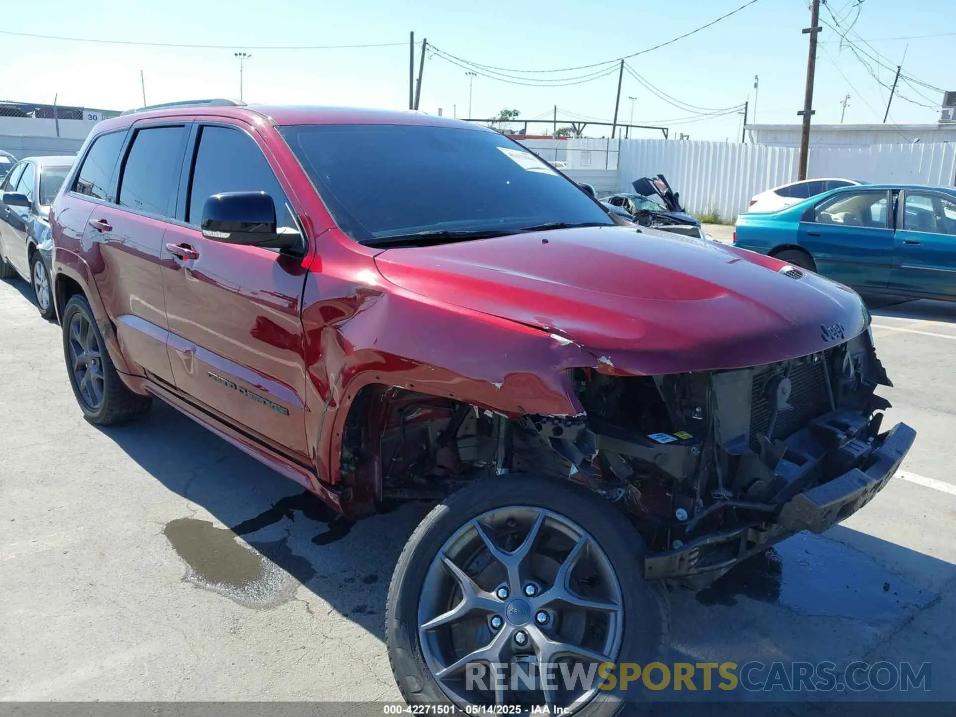 6 Фотография поврежденного автомобиля 1C4RJEBG8LC317006 JEEP GRAND CHEROKEE 2020