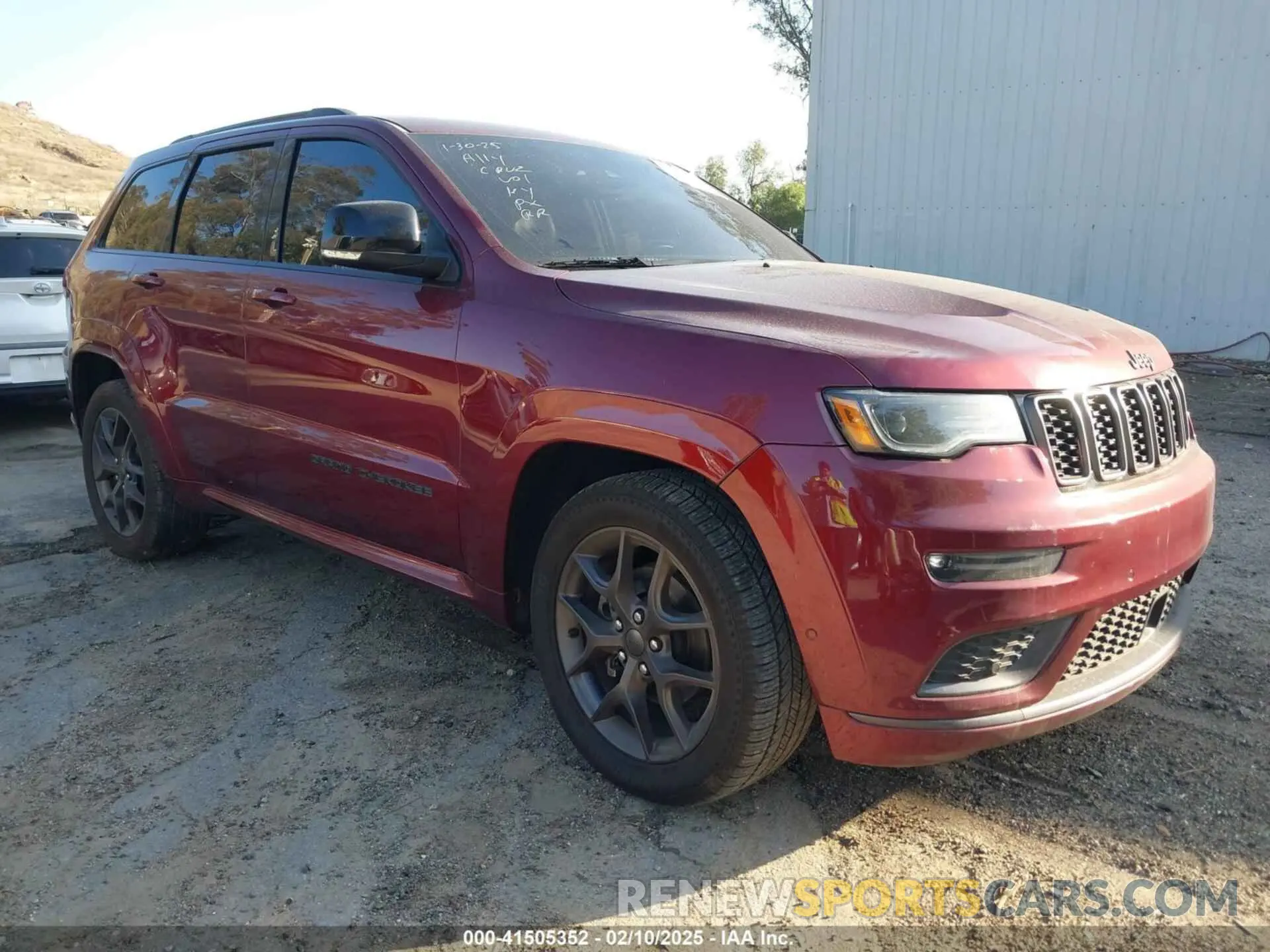 1 Фотография поврежденного автомобиля 1C4RJEBGXLC212709 JEEP GRAND CHEROKEE 2020