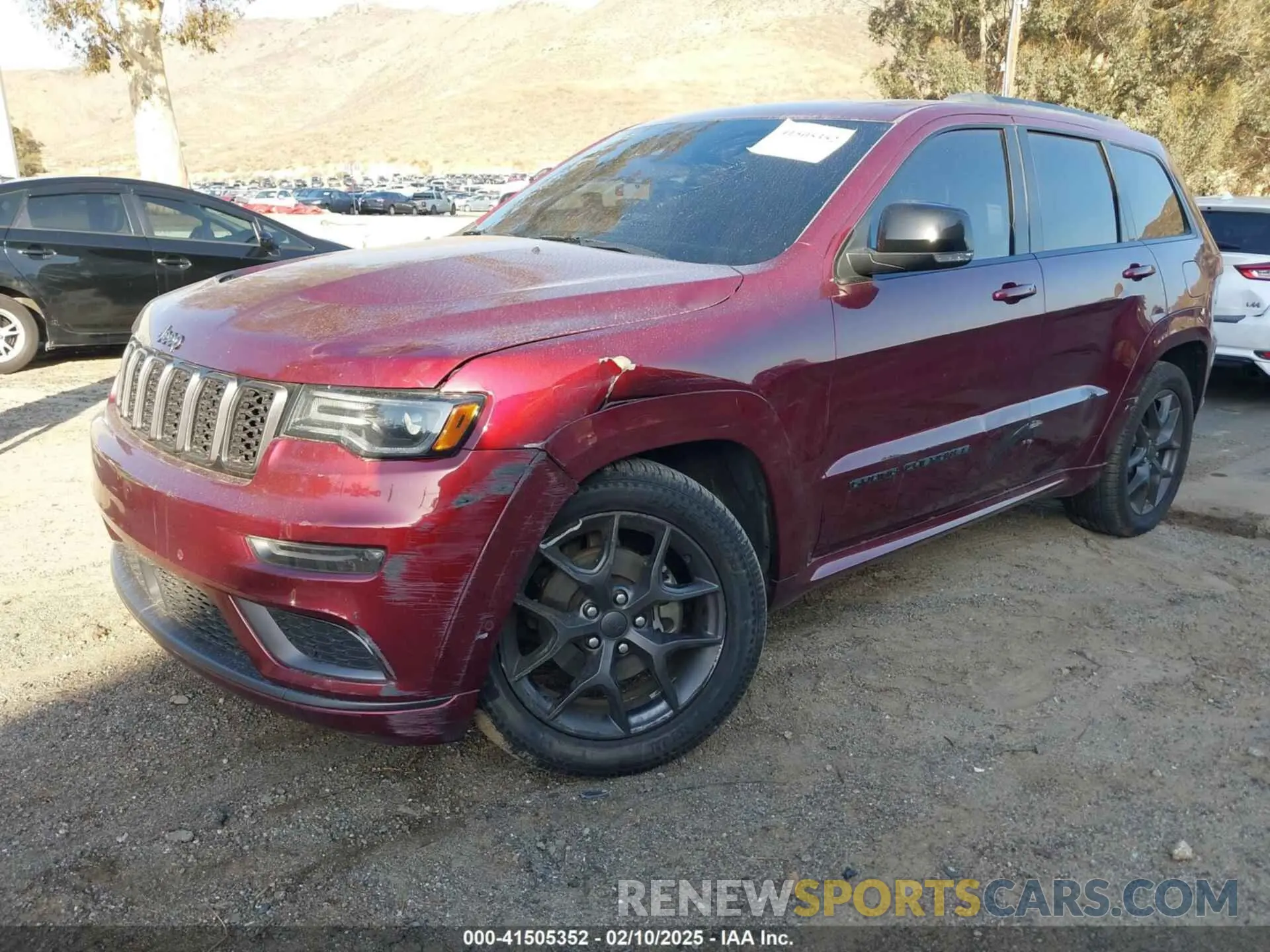 2 Фотография поврежденного автомобиля 1C4RJEBGXLC212709 JEEP GRAND CHEROKEE 2020