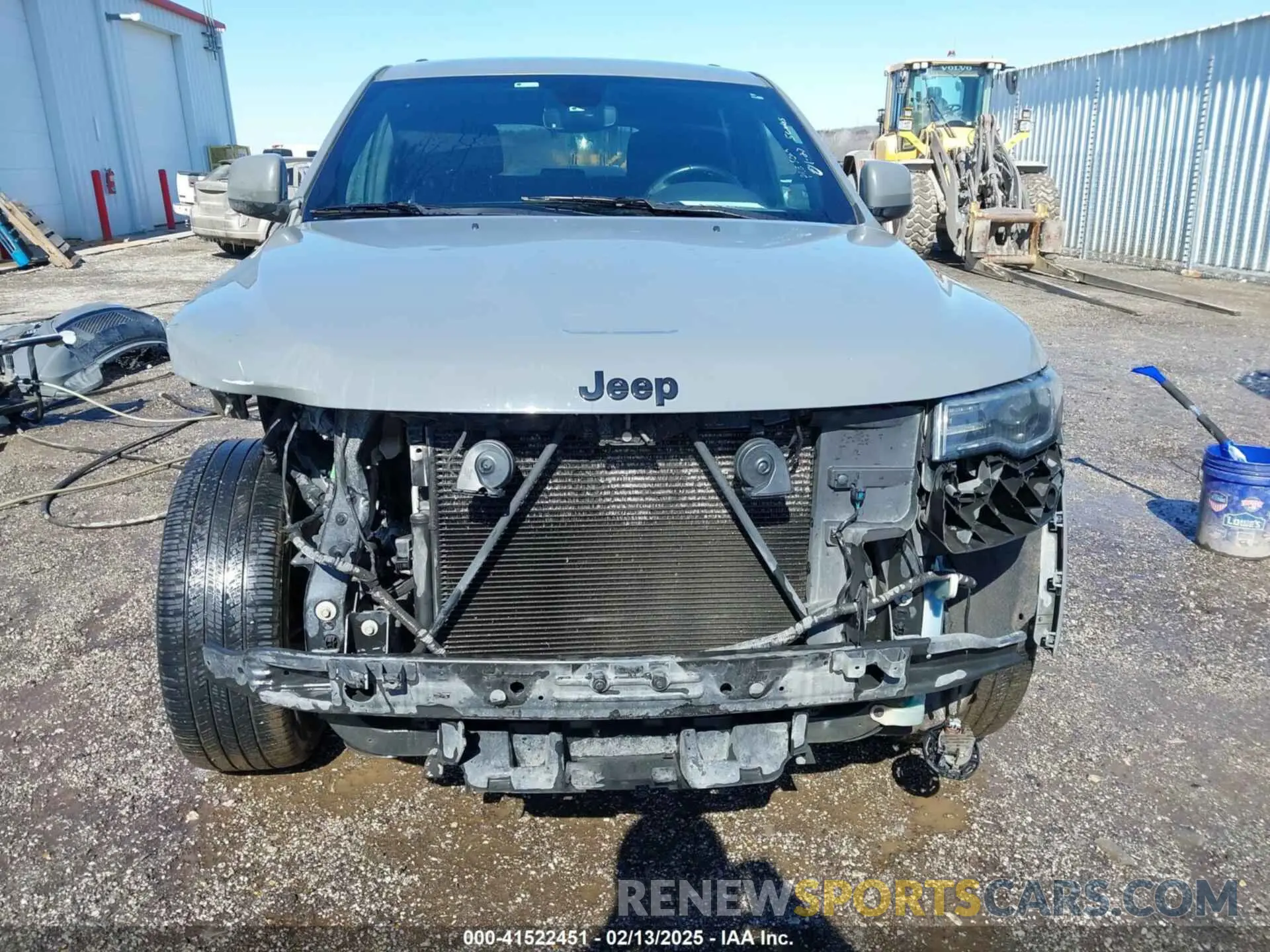 13 Photograph of a damaged car 1C4RJFAG3LC376021 JEEP GRAND CHEROKEE 2020