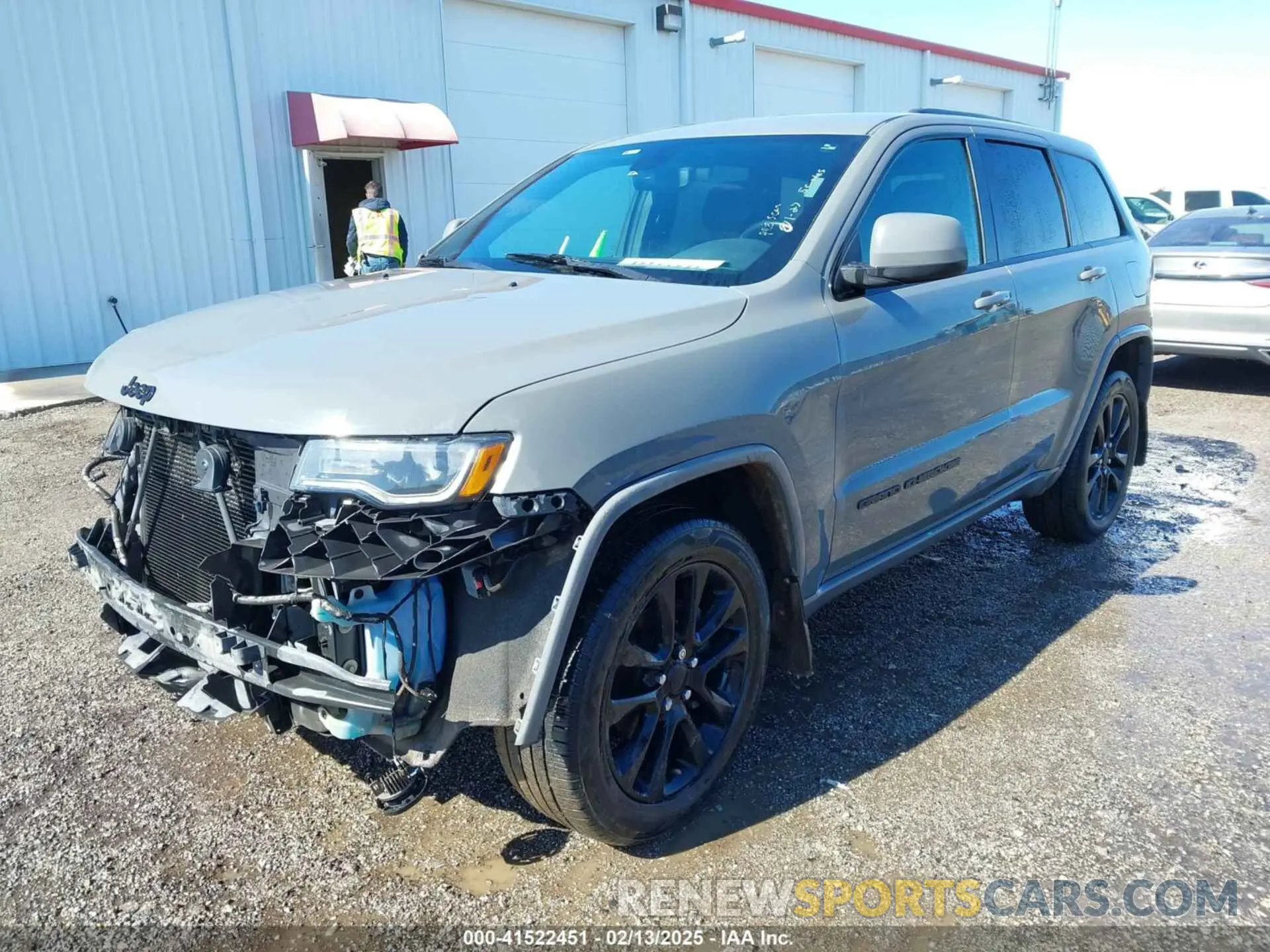 2 Photograph of a damaged car 1C4RJFAG3LC376021 JEEP GRAND CHEROKEE 2020