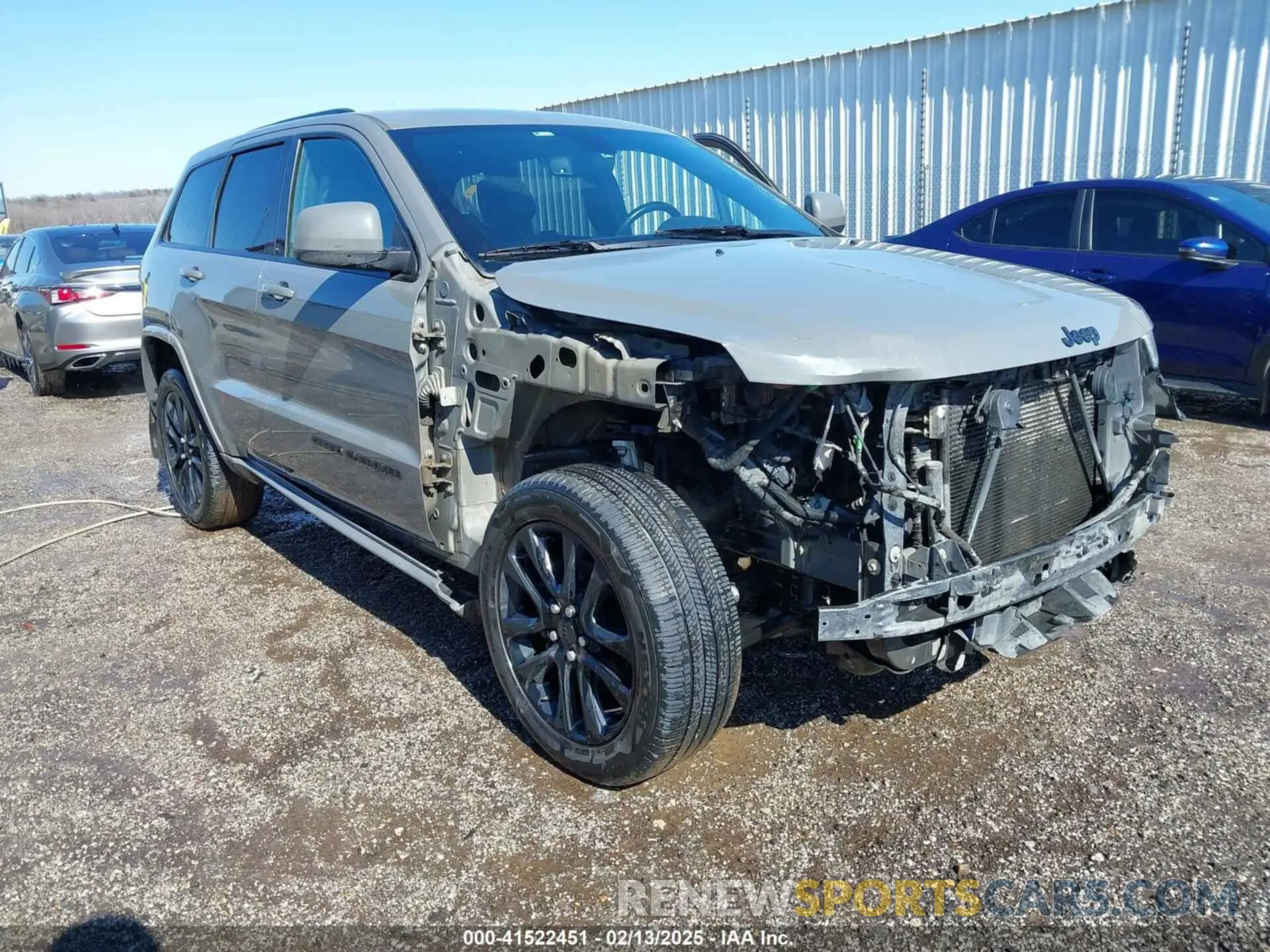 6 Photograph of a damaged car 1C4RJFAG3LC376021 JEEP GRAND CHEROKEE 2020