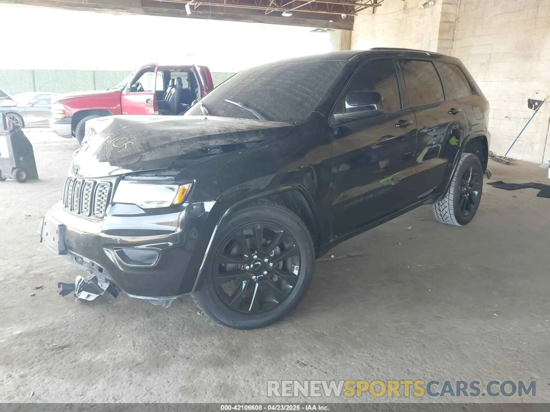 2 Photograph of a damaged car 1C4RJFAG7LC112347 JEEP GRAND CHEROKEE 2020