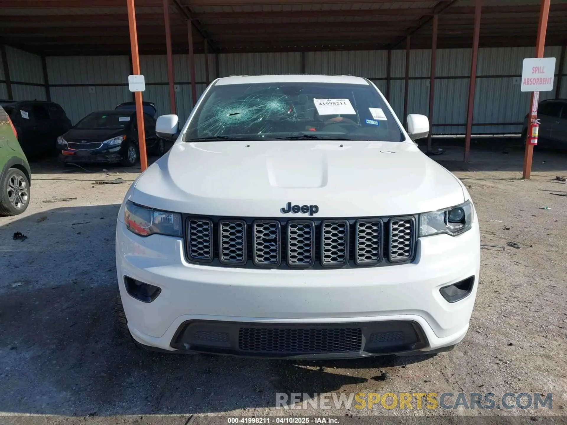 11 Фотография поврежденного автомобиля 1C4RJFAGXLC178892 JEEP GRAND CHEROKEE 2020