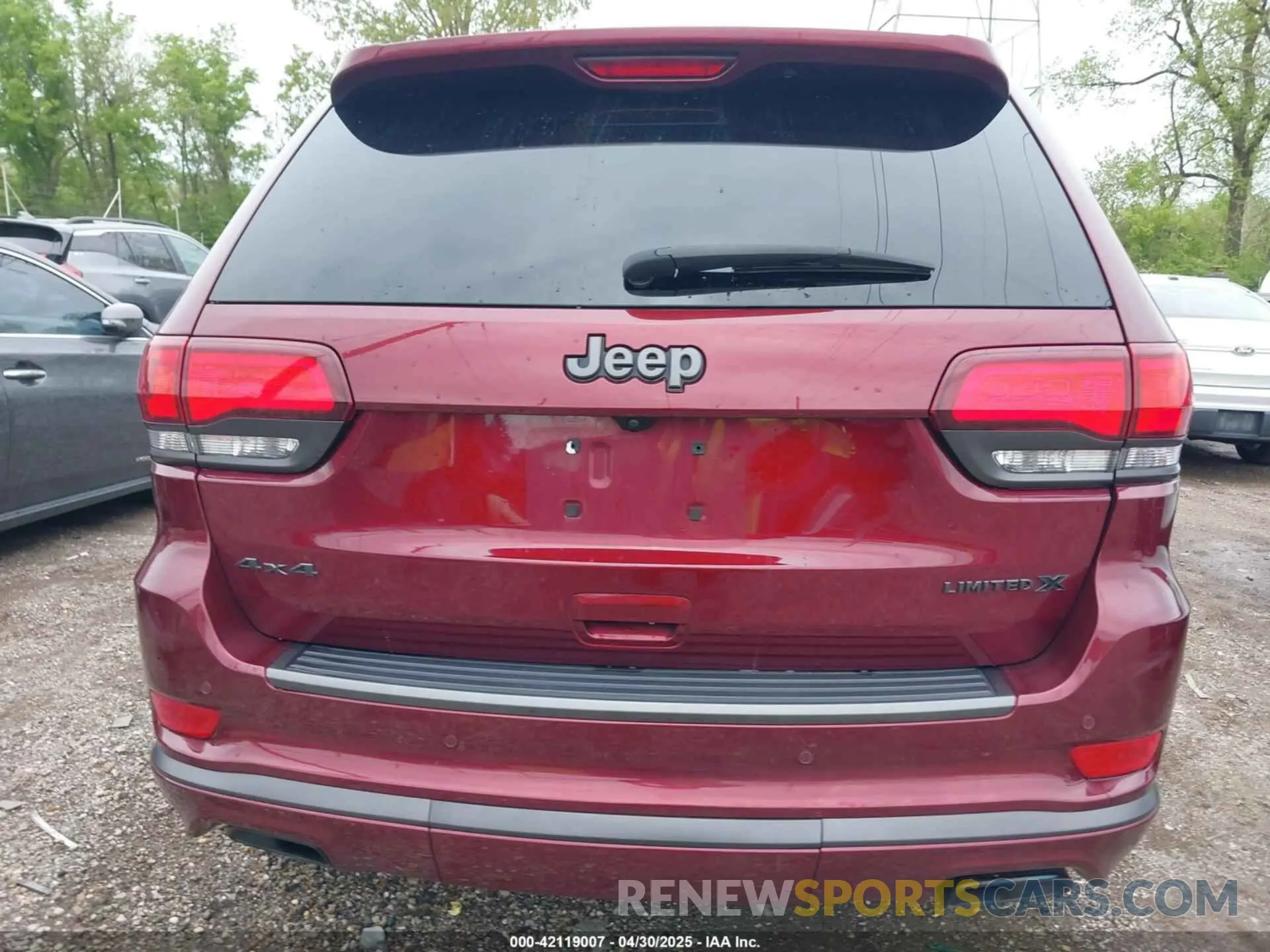 16 Фотография поврежденного автомобиля 1C4RJFBG1LC144077 JEEP GRAND CHEROKEE 2020