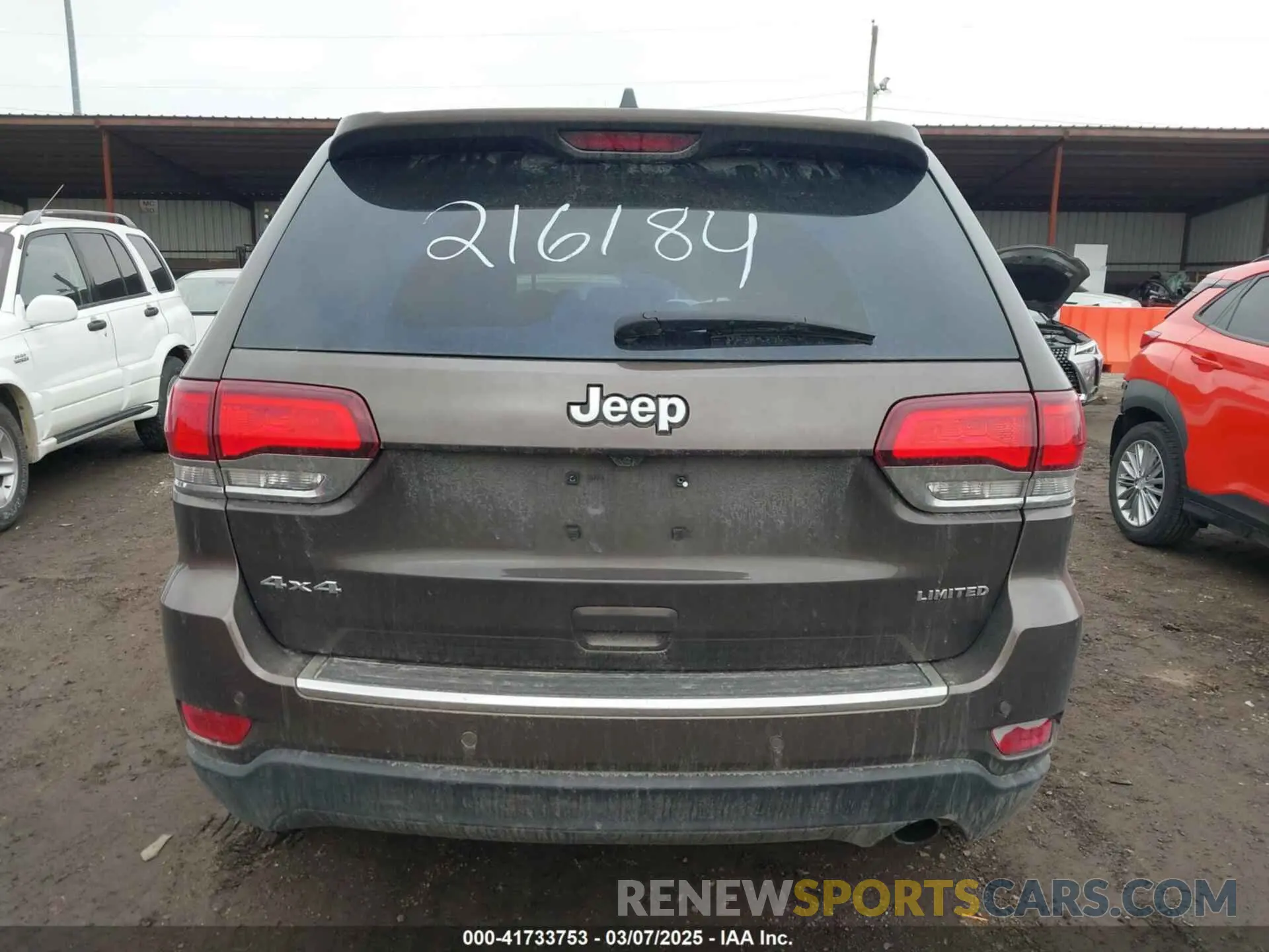 16 Фотография поврежденного автомобиля 1C4RJFBG1LC216184 JEEP GRAND CHEROKEE 2020