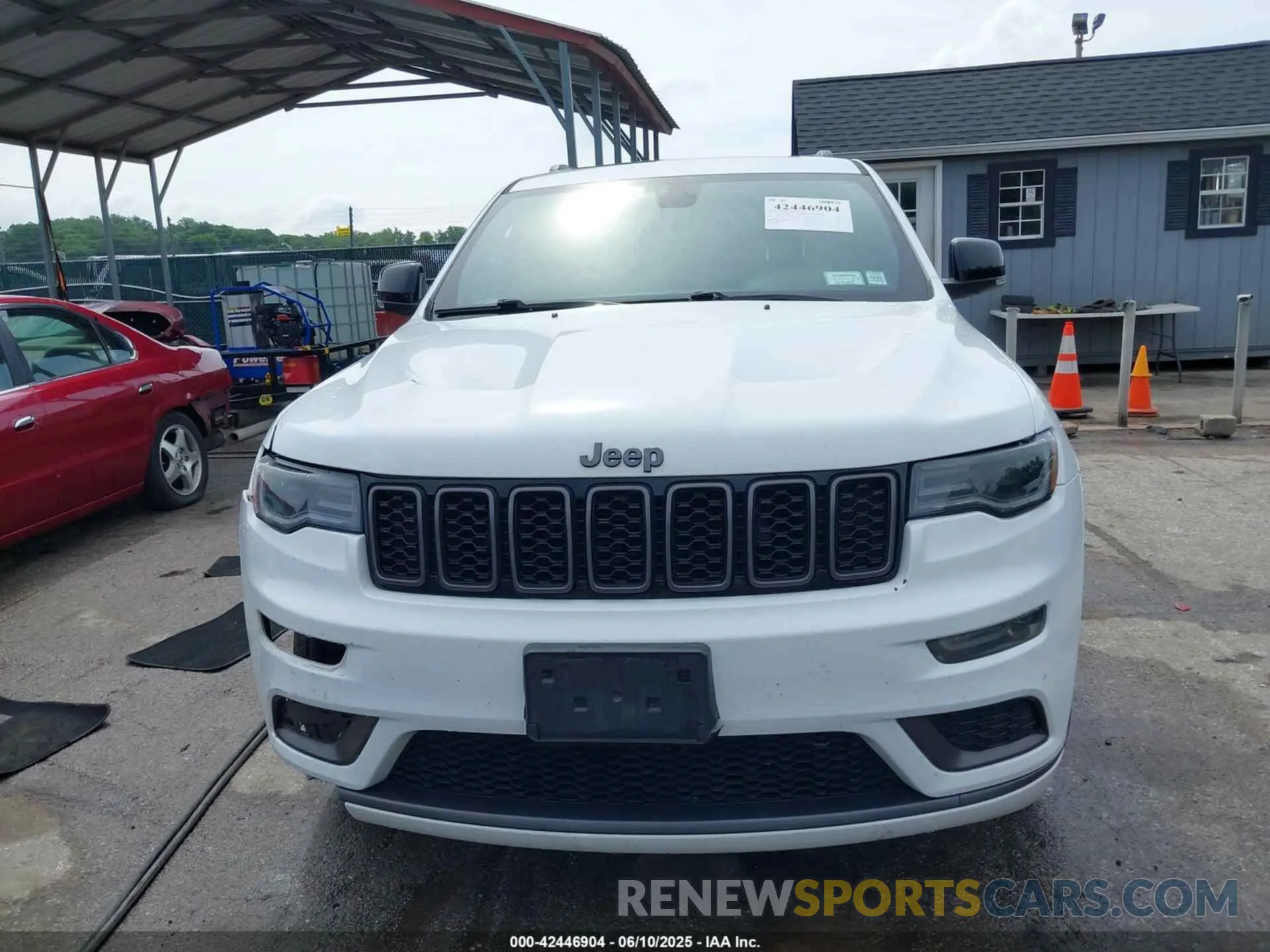 12 Photograph of a damaged car 1C4RJFBG2LC235312 JEEP GRAND CHEROKEE 2020