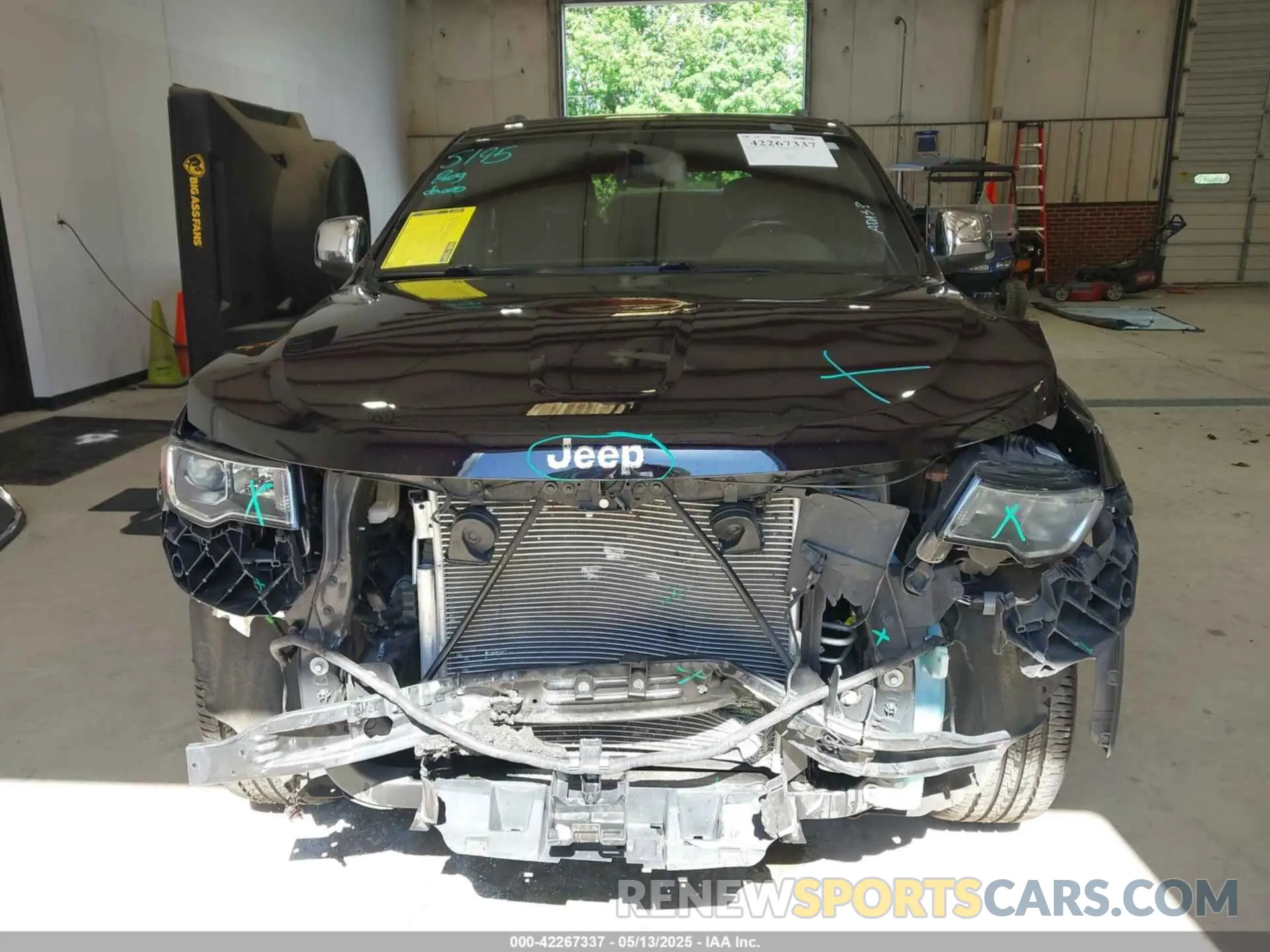 13 Photograph of a damaged car 1C4RJFBG3LC116667 JEEP GRAND CHEROKEE 2020