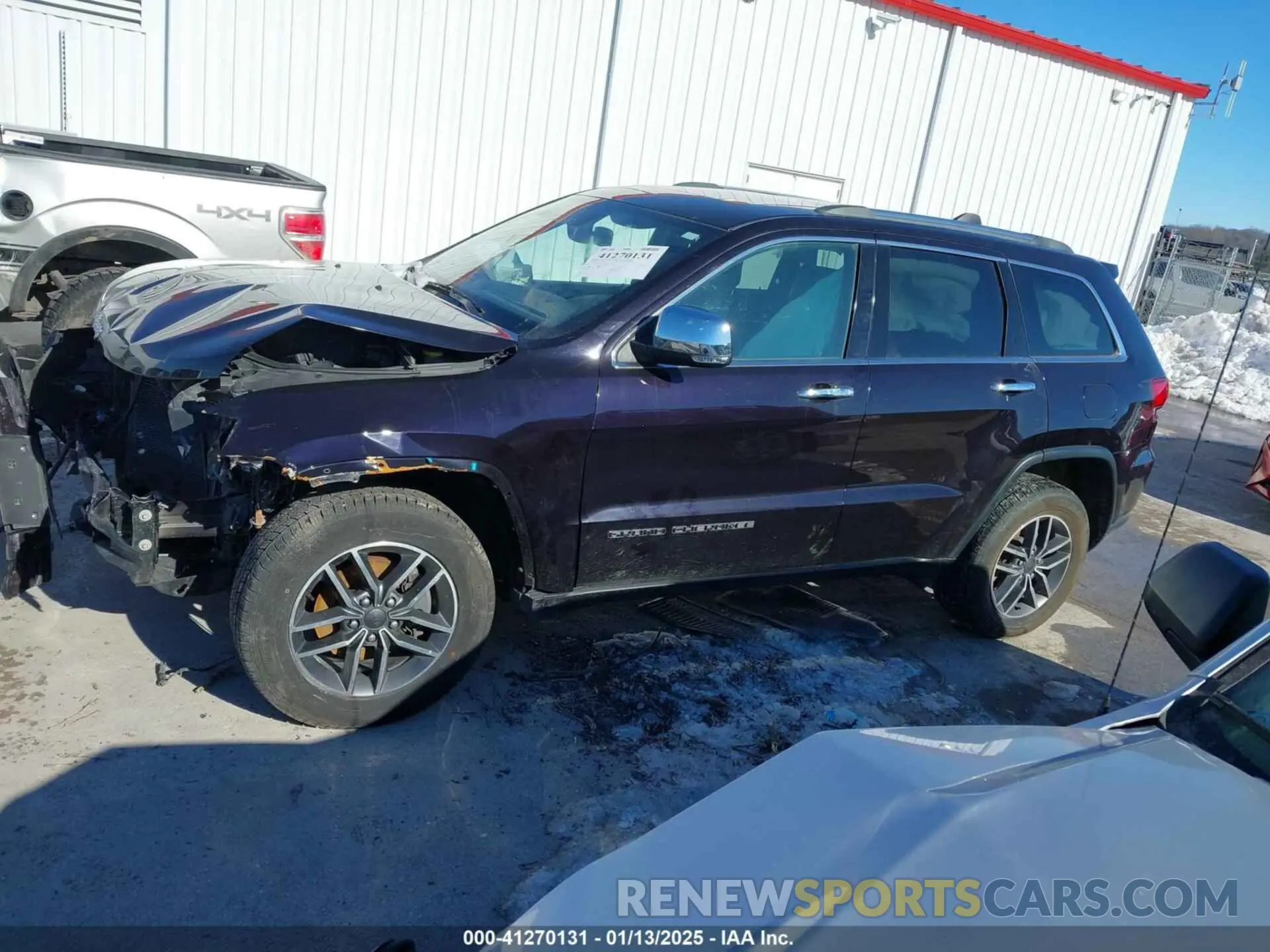 14 Photograph of a damaged car 1C4RJFBG3LC194155 JEEP GRAND CHEROKEE 2020