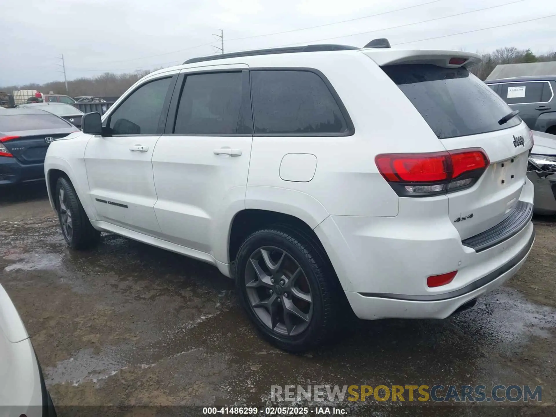 3 Photograph of a damaged car 1C4RJFBG6LC280382 JEEP GRAND CHEROKEE 2020