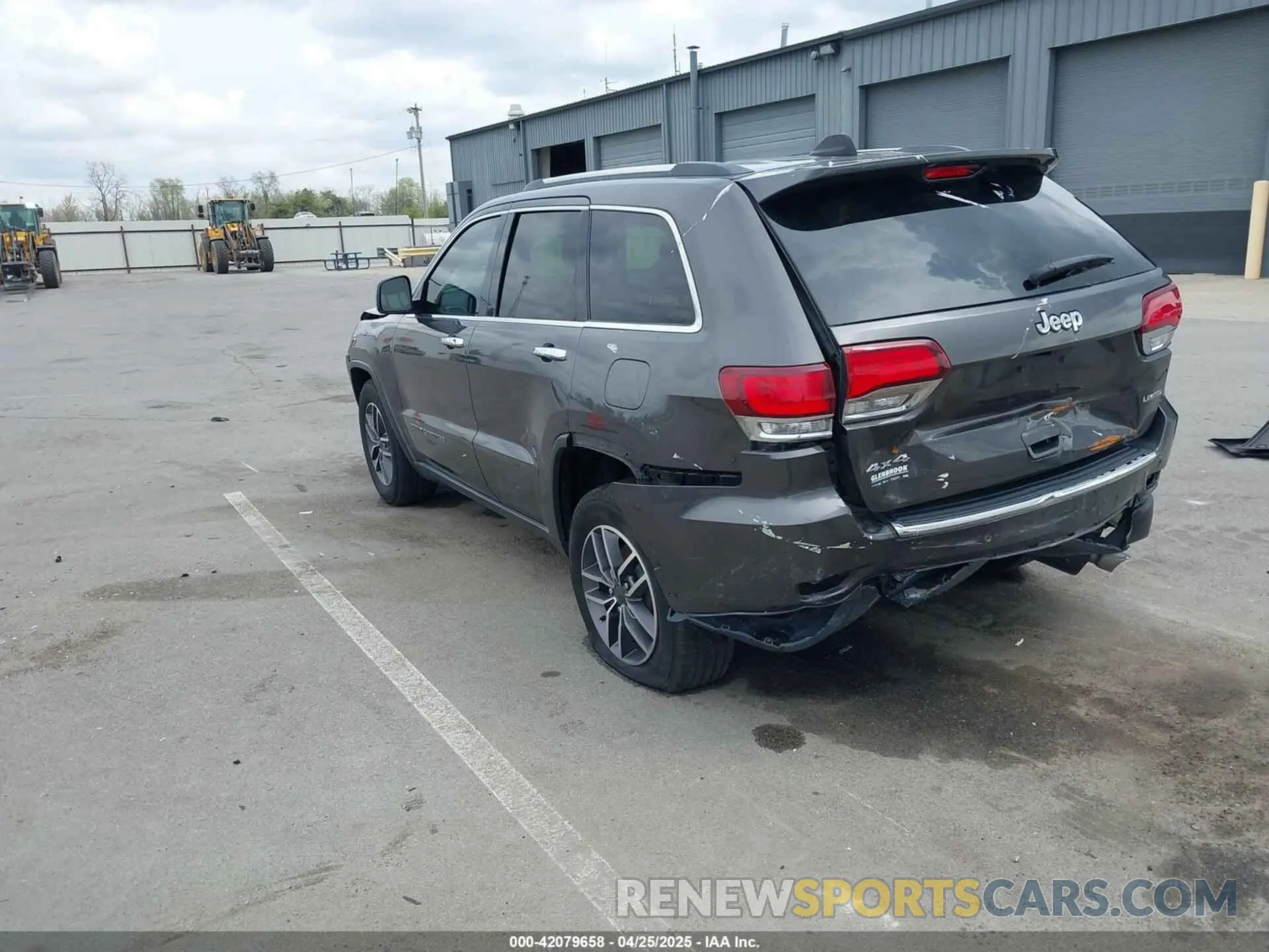 3 Фотография поврежденного автомобиля 1C4RJFBG7LC378854 JEEP GRAND CHEROKEE 2020