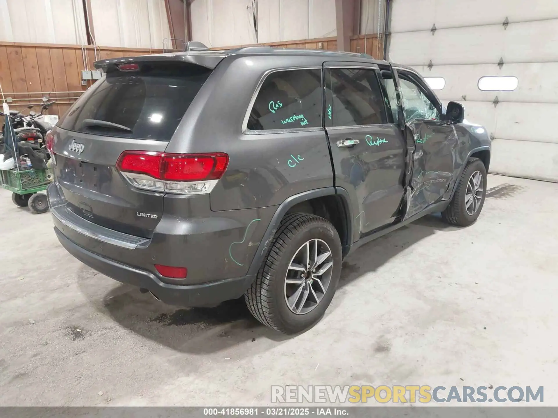 4 Photograph of a damaged car 1C4RJFBG9LC396594 JEEP GRAND CHEROKEE 2020