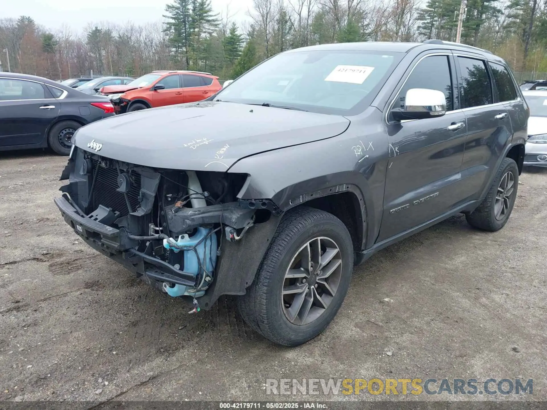 2 Photograph of a damaged car 1C4RJFBG9LC413894 JEEP GRAND CHEROKEE 2020