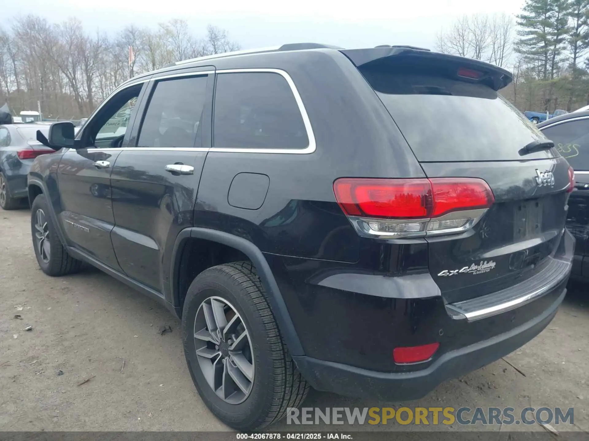 3 Фотография поврежденного автомобиля 1C4RJFBGXLC426234 JEEP GRAND CHEROKEE 2020