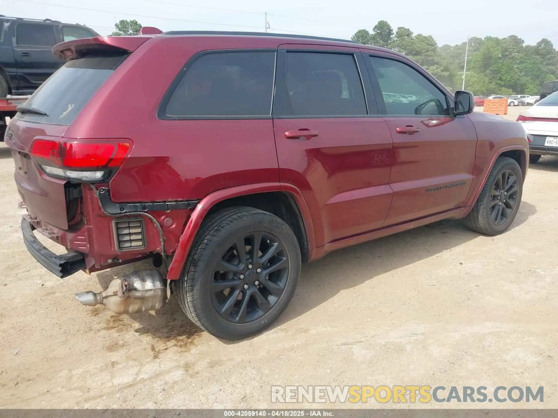 4 Фотография поврежденного автомобиля 1C4RJEAG0MC539722 JEEP GRAND CHEROKEE 2021