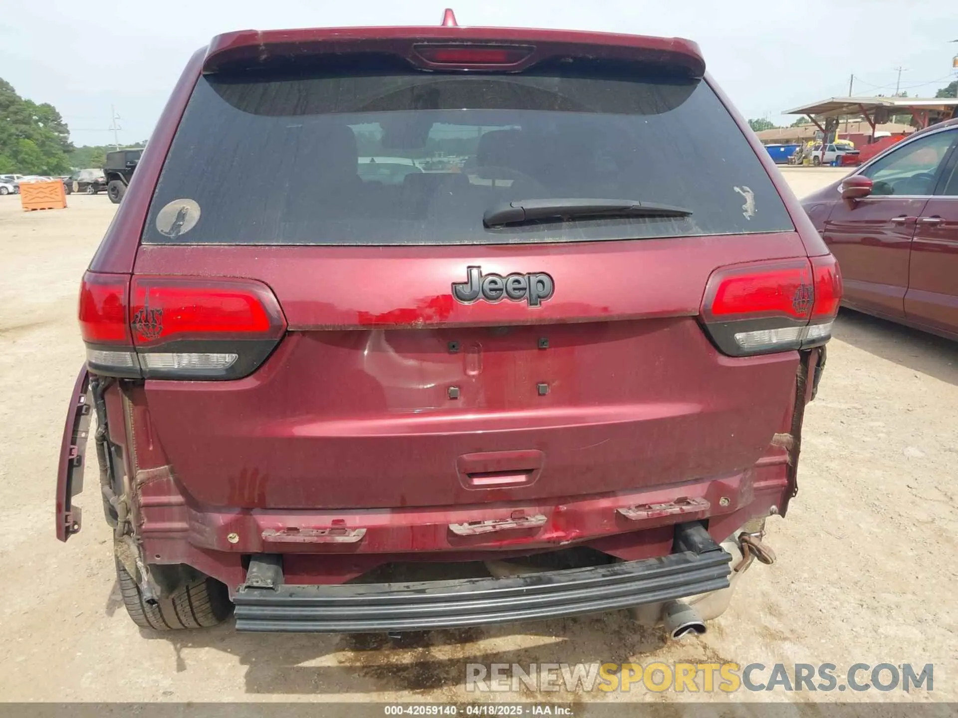 6 Фотография поврежденного автомобиля 1C4RJEAG0MC539722 JEEP GRAND CHEROKEE 2021