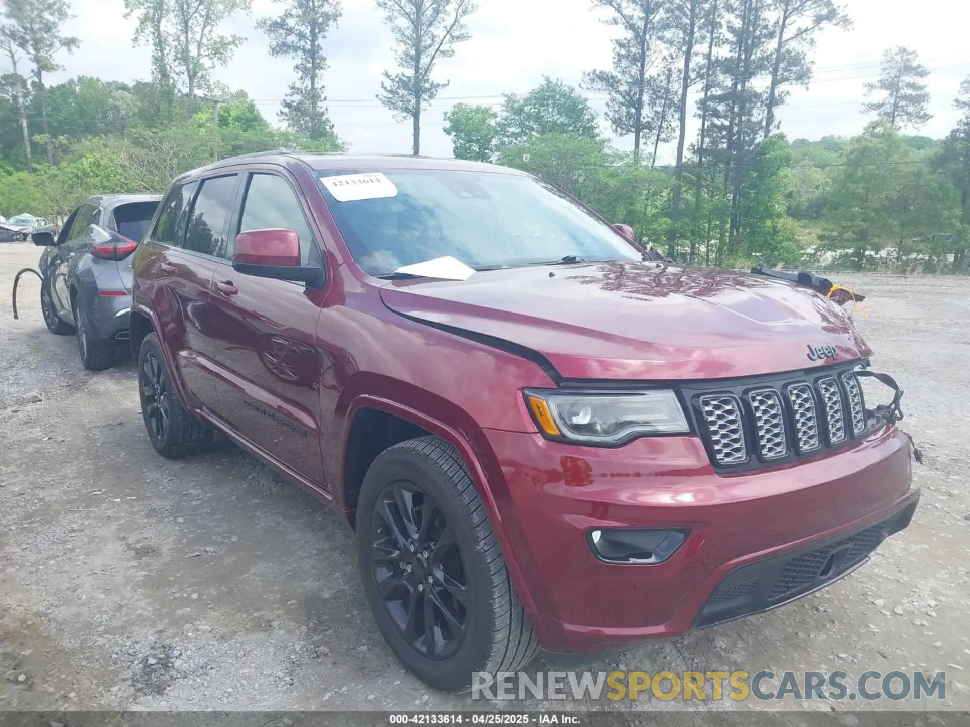 1 Photograph of a damaged car 1C4RJEAG0MC624737 JEEP GRAND CHEROKEE 2021