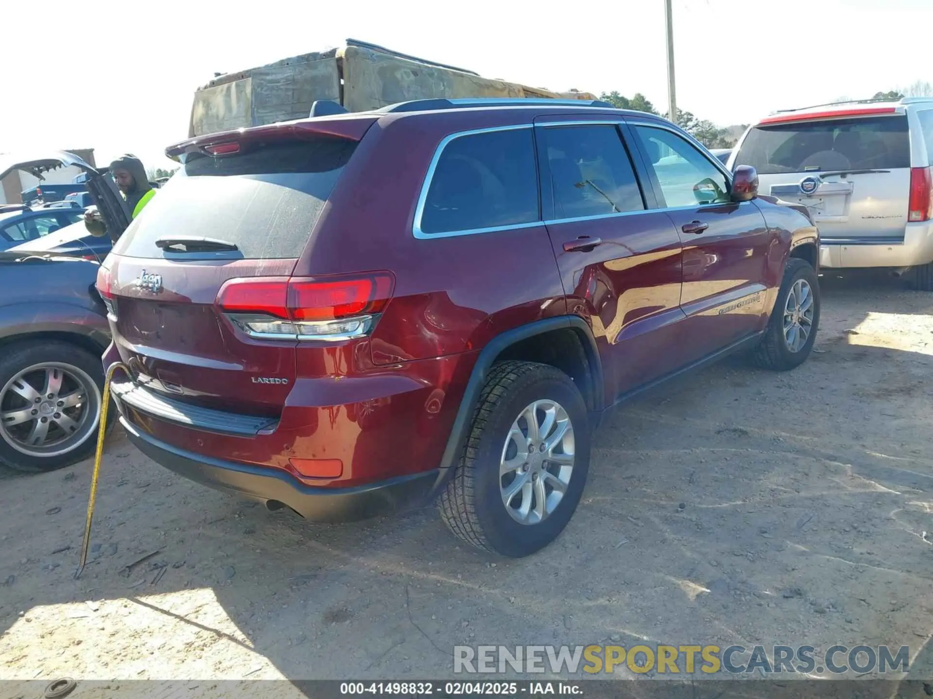 4 Фотография поврежденного автомобиля 1C4RJEAG3MC785745 JEEP GRAND CHEROKEE 2021