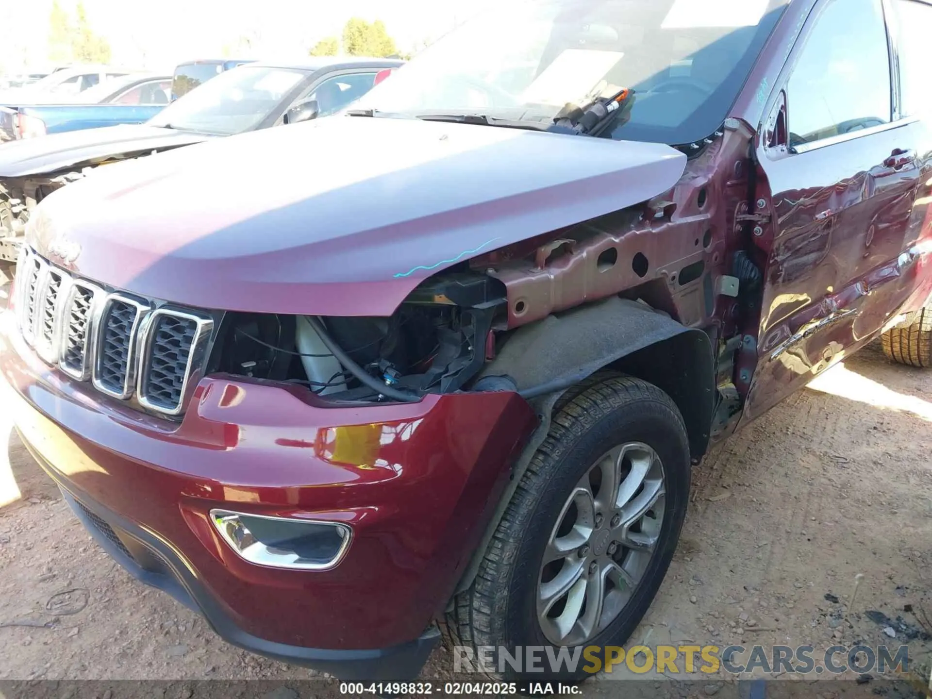 6 Фотография поврежденного автомобиля 1C4RJEAG3MC785745 JEEP GRAND CHEROKEE 2021