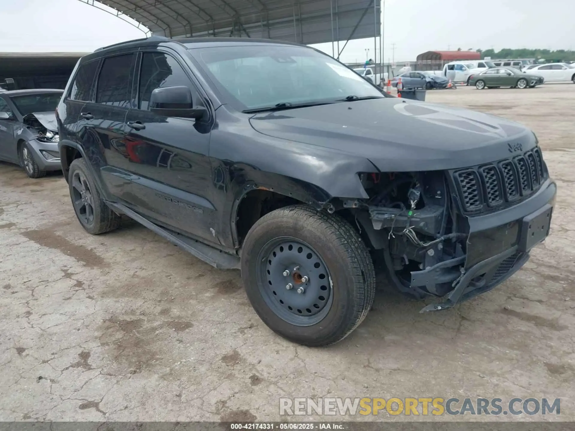 1 Фотография поврежденного автомобиля 1C4RJEAG4MC785463 JEEP GRAND CHEROKEE 2021