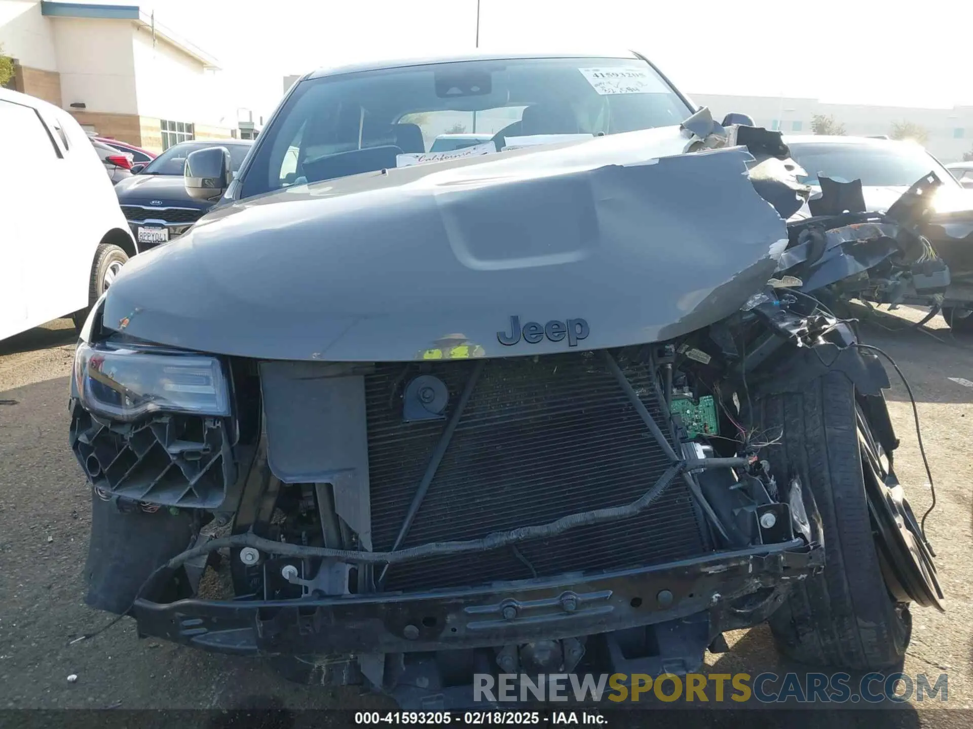 13 Photograph of a damaged car 1C4RJEAG7MC785604 JEEP GRAND CHEROKEE 2021