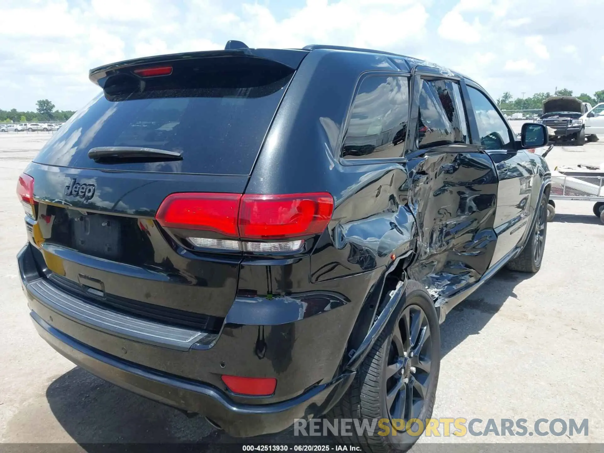 4 Фотография поврежденного автомобиля 1C4RJEAG8MC739568 JEEP GRAND CHEROKEE 2021