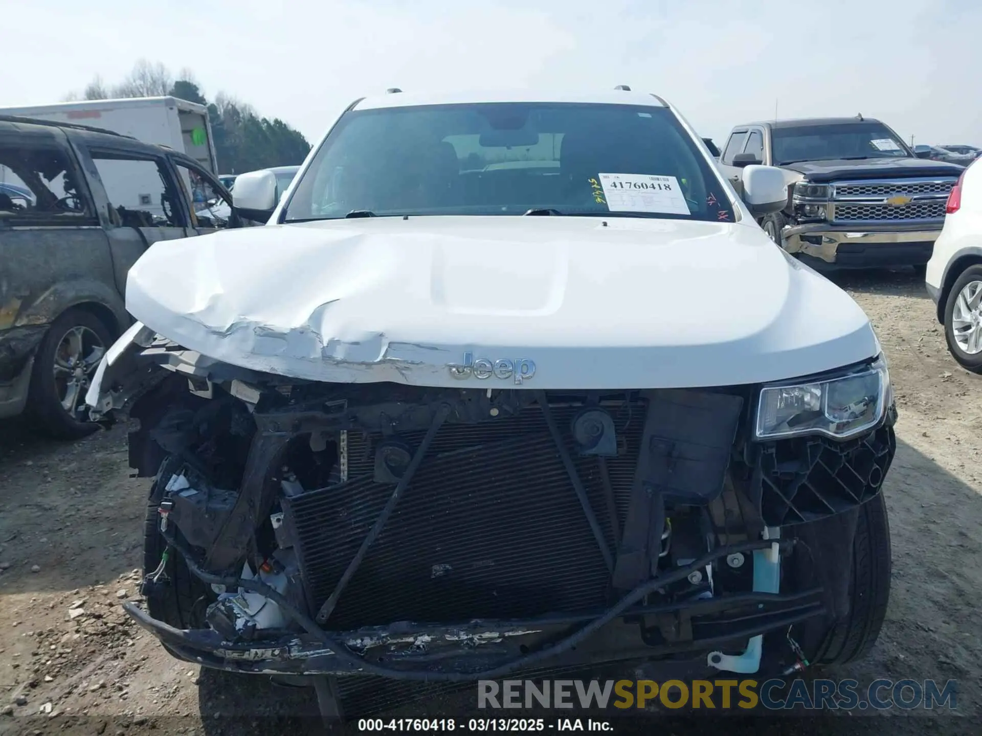 13 Фотография поврежденного автомобиля 1C4RJEAG9MC657543 JEEP GRAND CHEROKEE 2021