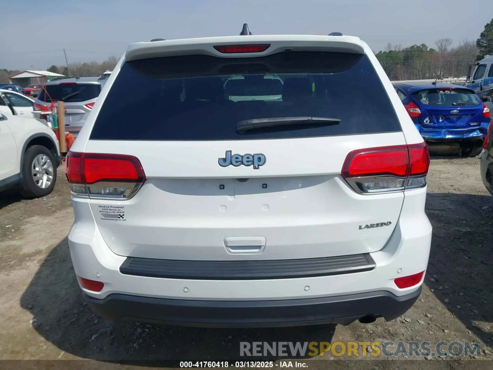 17 Фотография поврежденного автомобиля 1C4RJEAG9MC657543 JEEP GRAND CHEROKEE 2021