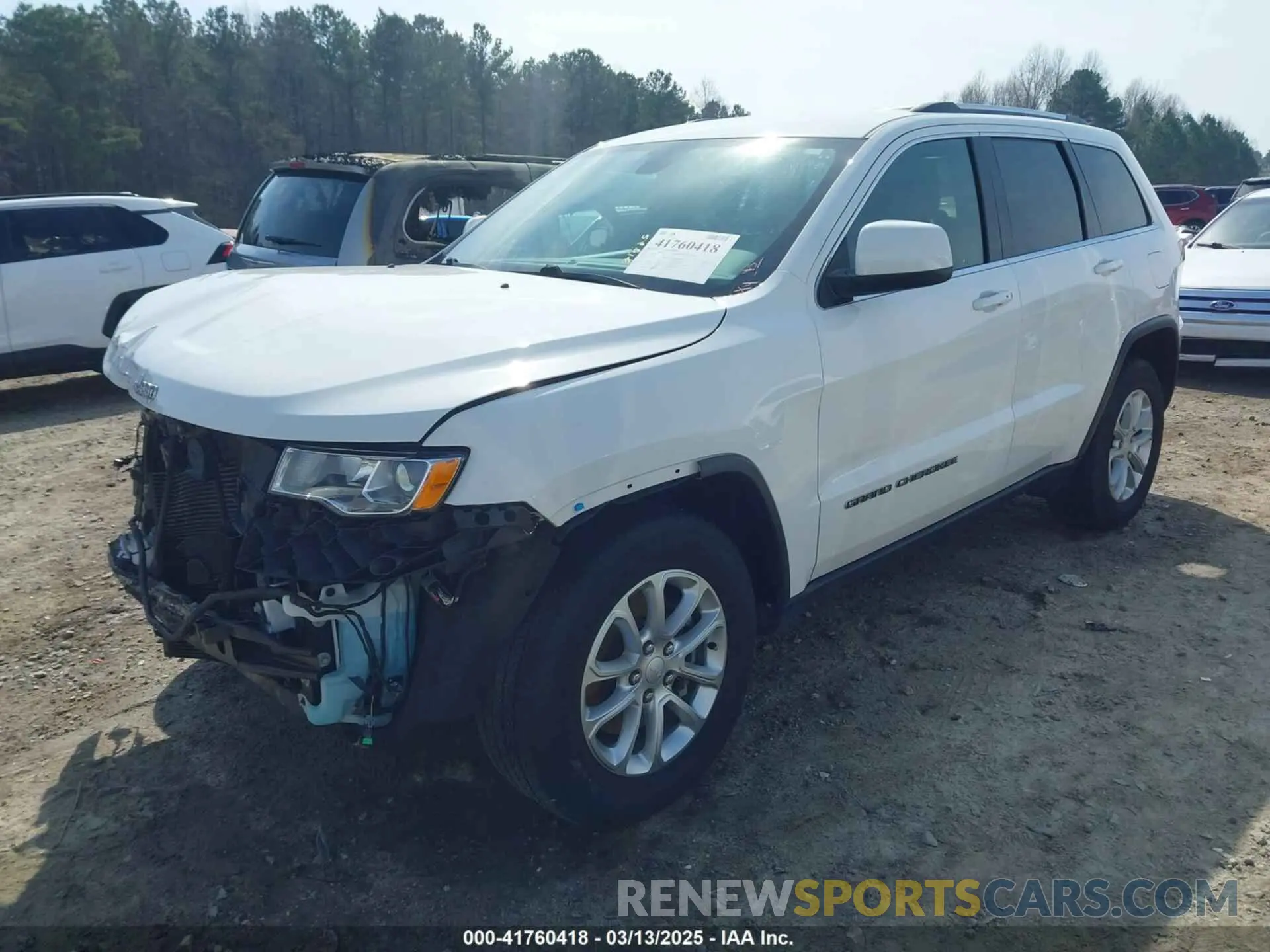 2 Фотография поврежденного автомобиля 1C4RJEAG9MC657543 JEEP GRAND CHEROKEE 2021