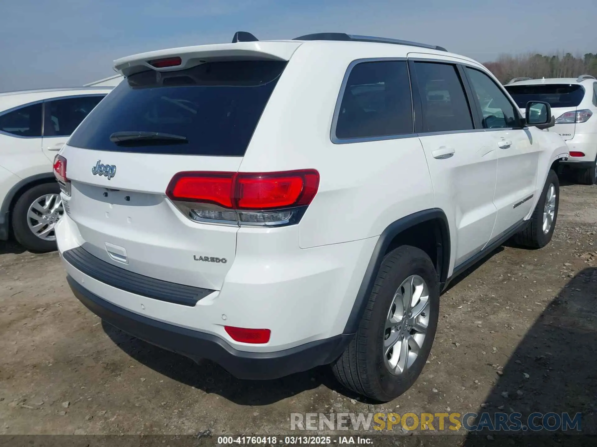 4 Фотография поврежденного автомобиля 1C4RJEAG9MC657543 JEEP GRAND CHEROKEE 2021