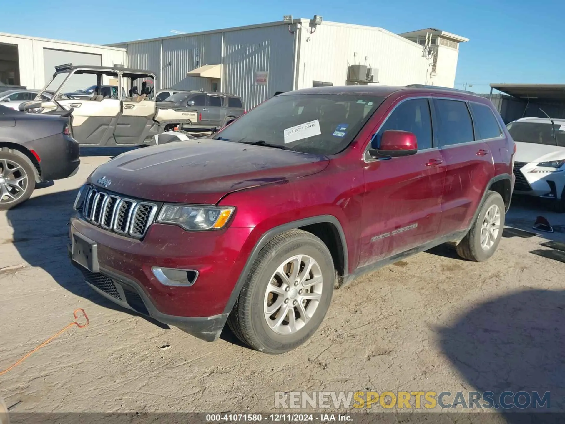 2 Фотография поврежденного автомобиля 1C4RJEAG9MC739126 JEEP GRAND CHEROKEE 2021