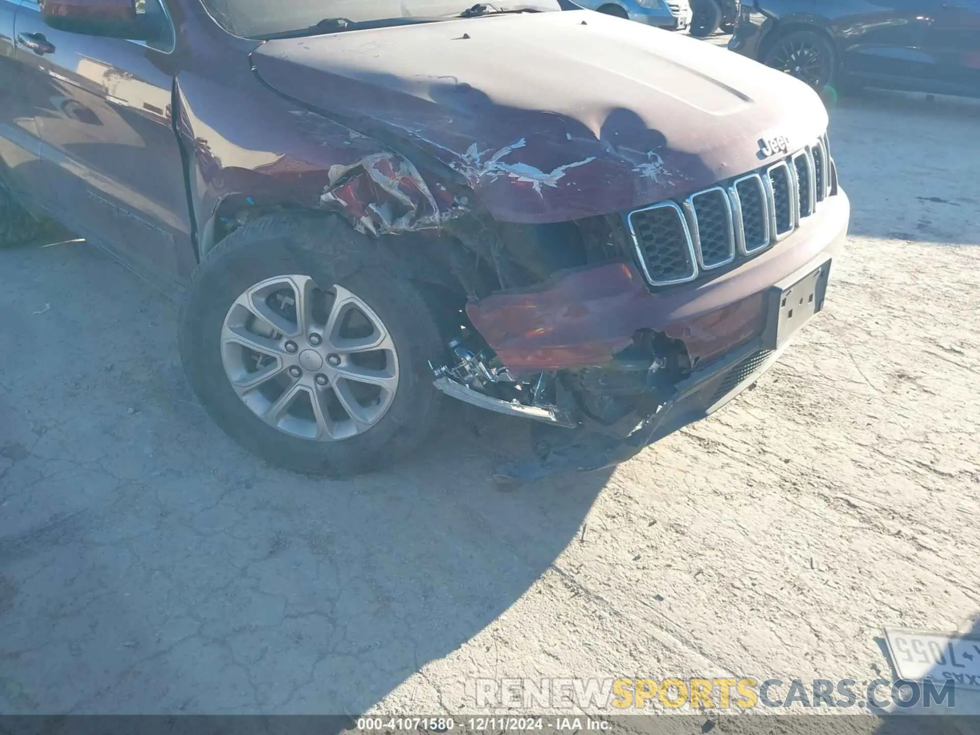 6 Фотография поврежденного автомобиля 1C4RJEAG9MC739126 JEEP GRAND CHEROKEE 2021