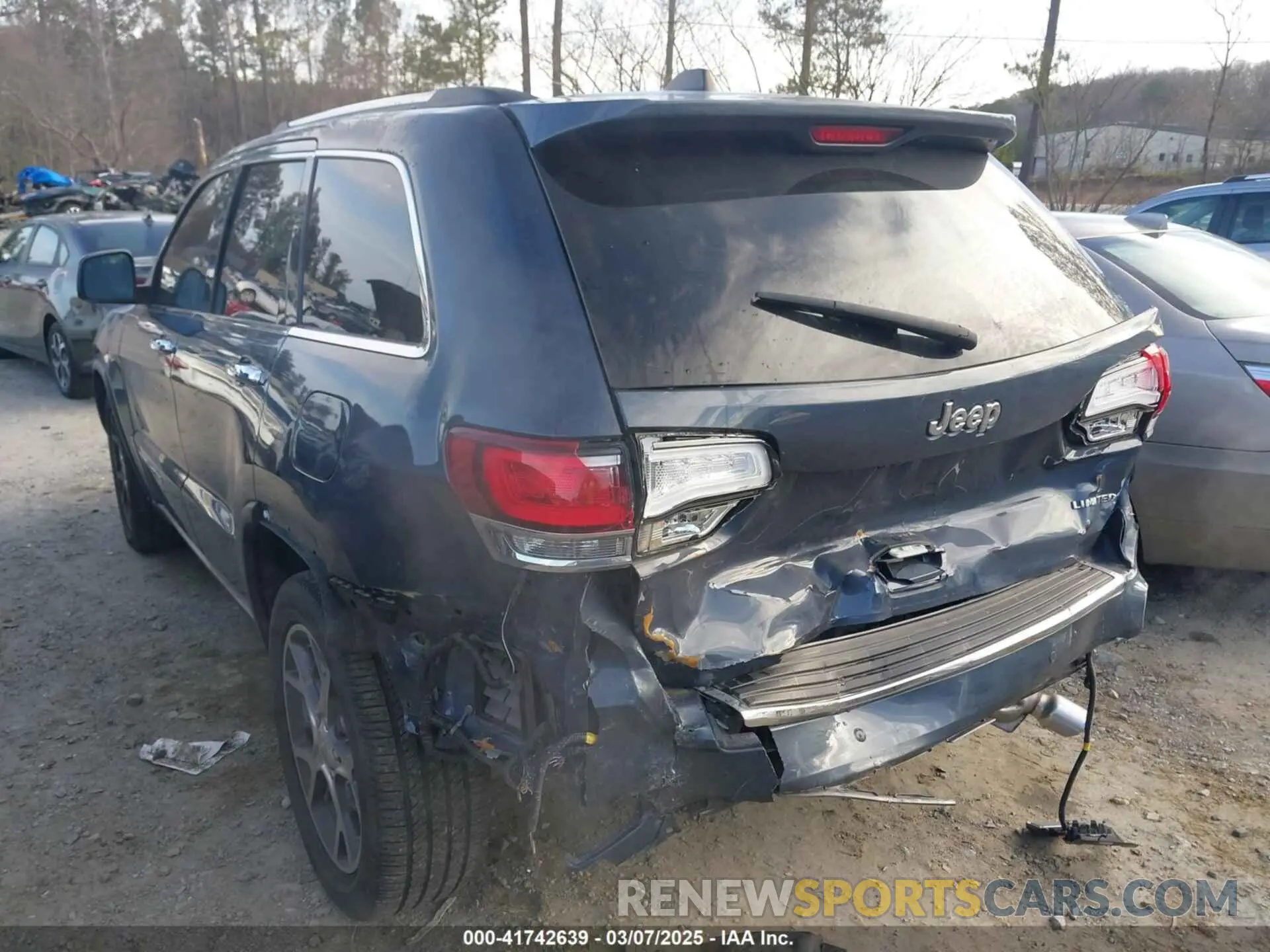 3 Фотография поврежденного автомобиля 1C4RJEBG1MC783023 JEEP GRAND CHEROKEE 2021