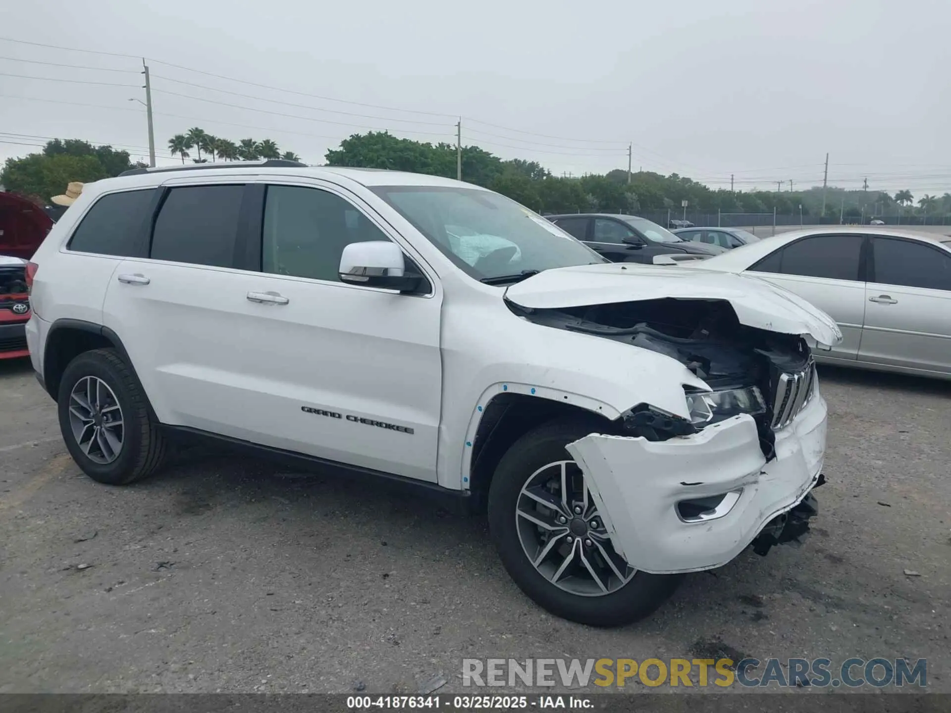 1 Фотография поврежденного автомобиля 1C4RJEBG3MC636296 JEEP GRAND CHEROKEE 2021