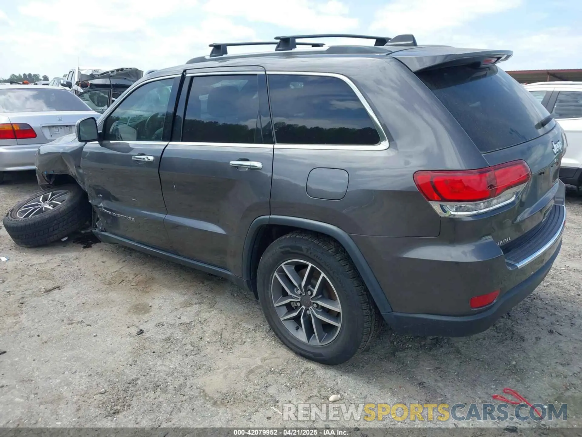 3 Фотография поврежденного автомобиля 1C4RJEBG8MC595471 JEEP GRAND CHEROKEE 2021